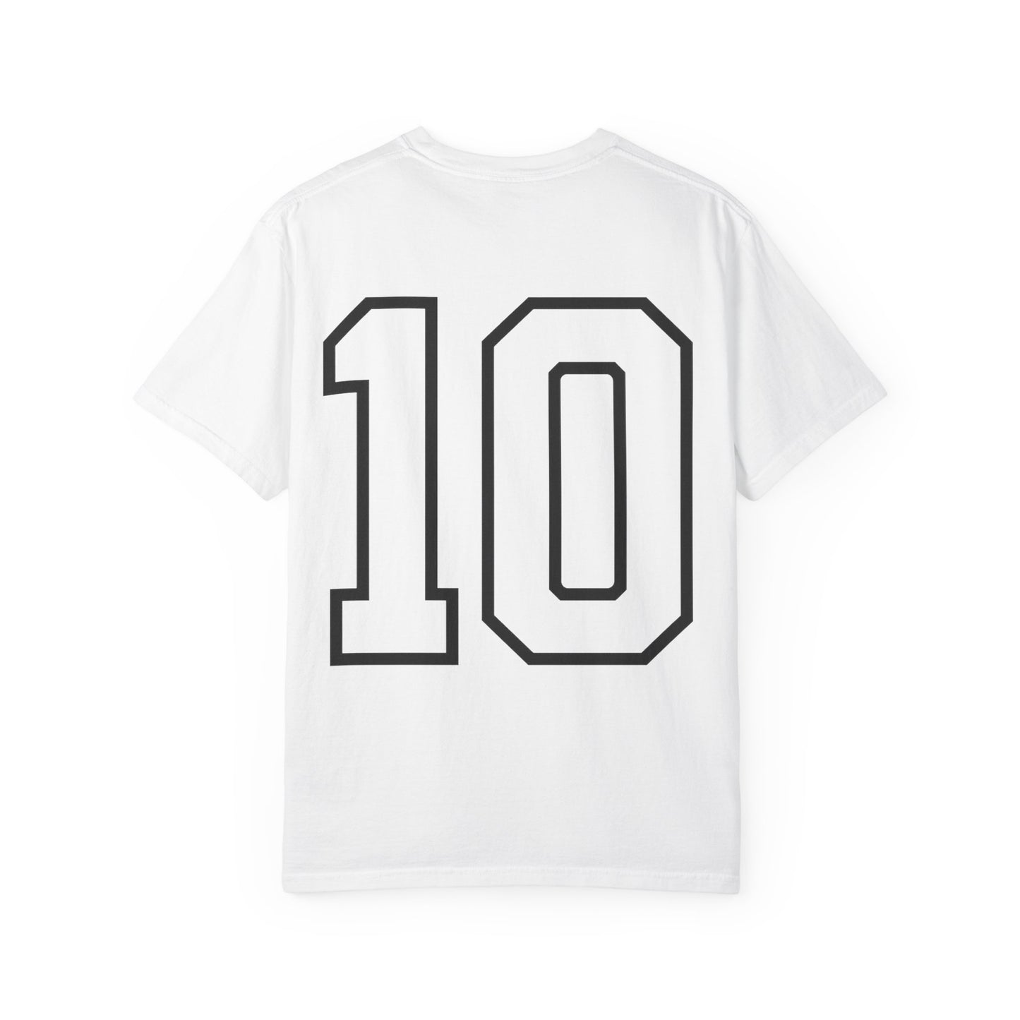 Graphic Soccer T-Shirt - Oui Mbappé! Unisex Garment-Dyed Tee