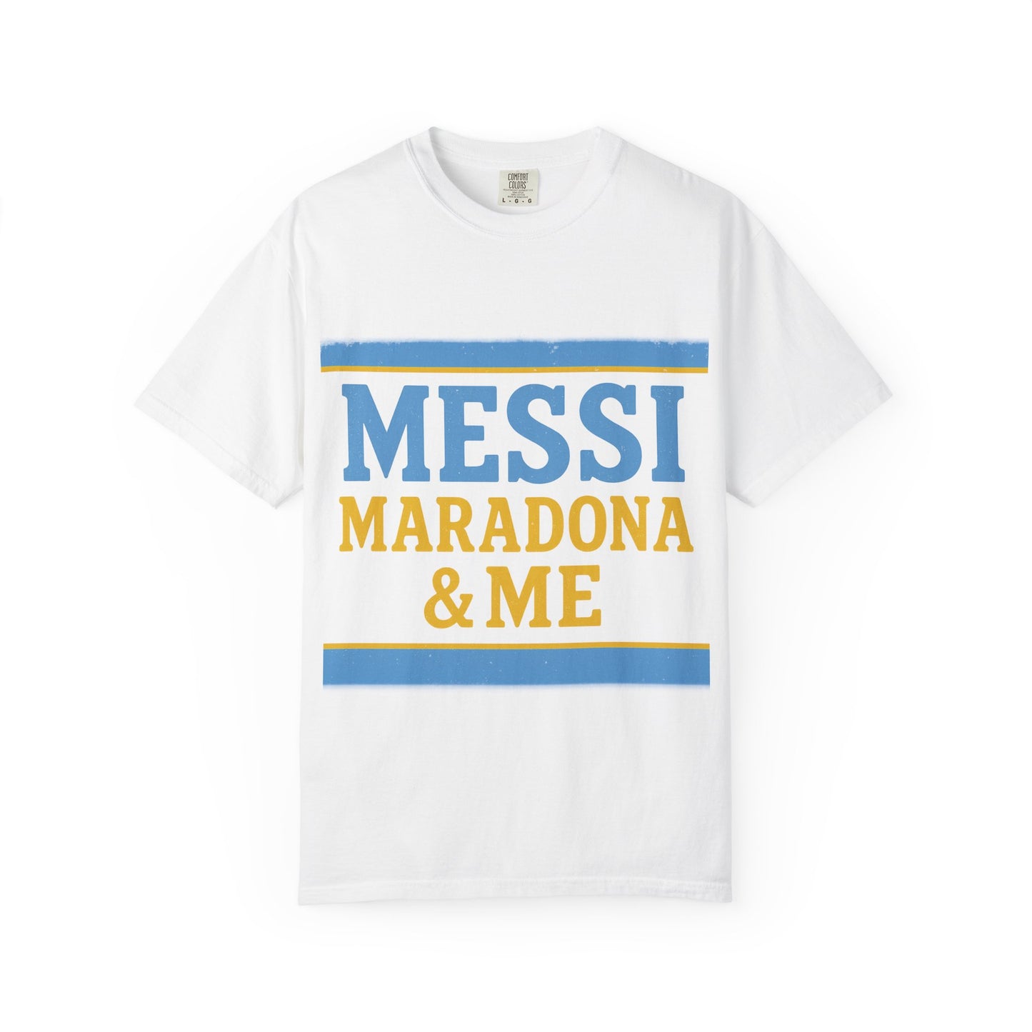 Messi Maradona & Me Unisex T-Shirt - Celebrate Soccer Legends