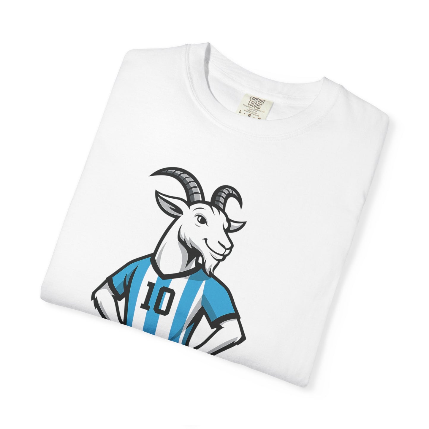 Messi themed Unisex Garment-Dyed T-Shirt - Fun Soccer Graphic Tee