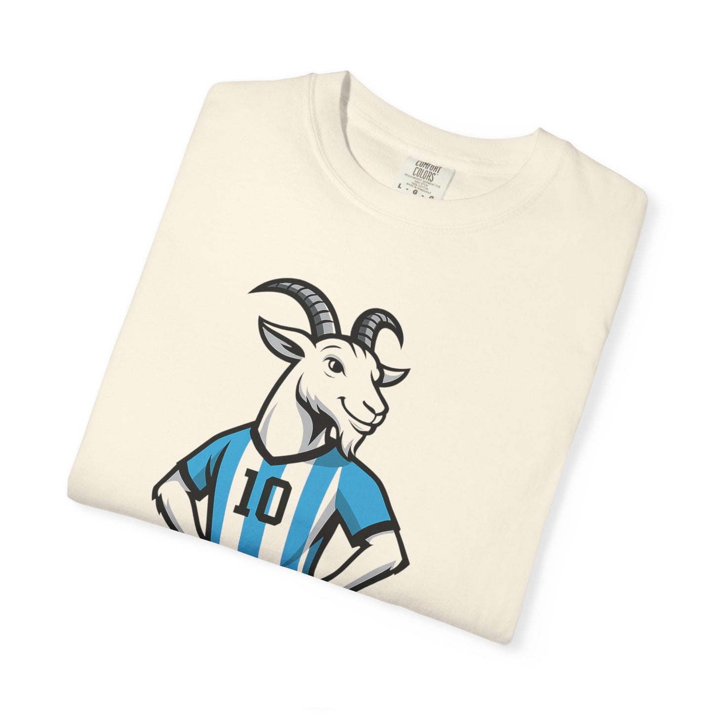 Messi themed Unisex Garment-Dyed T-Shirt - Fun Soccer Graphic Tee