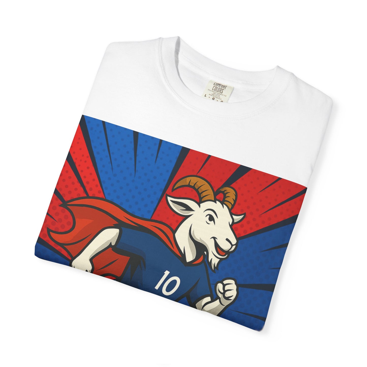 Graphic Soccer T-Shirt - Oui Mbappé! Unisex Garment-Dyed Tee
