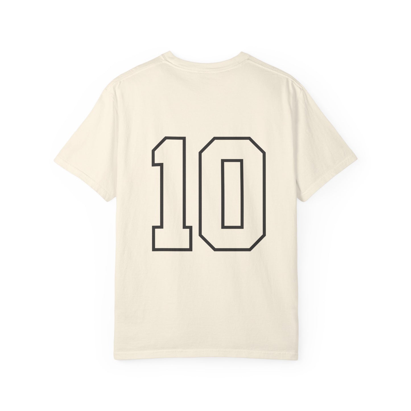 Messi themed Unisex Garment-Dyed T-Shirt - Fun Soccer Graphic Tee