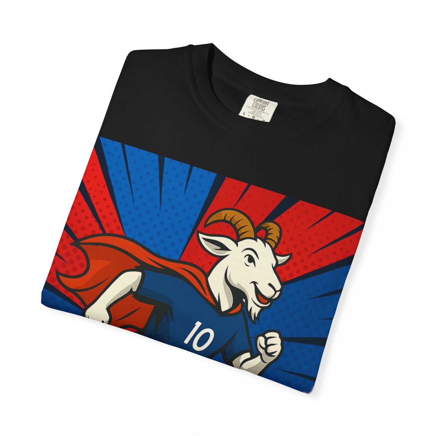 Graphic Soccer T-Shirt - Oui Mbappé! Unisex Garment-Dyed Tee