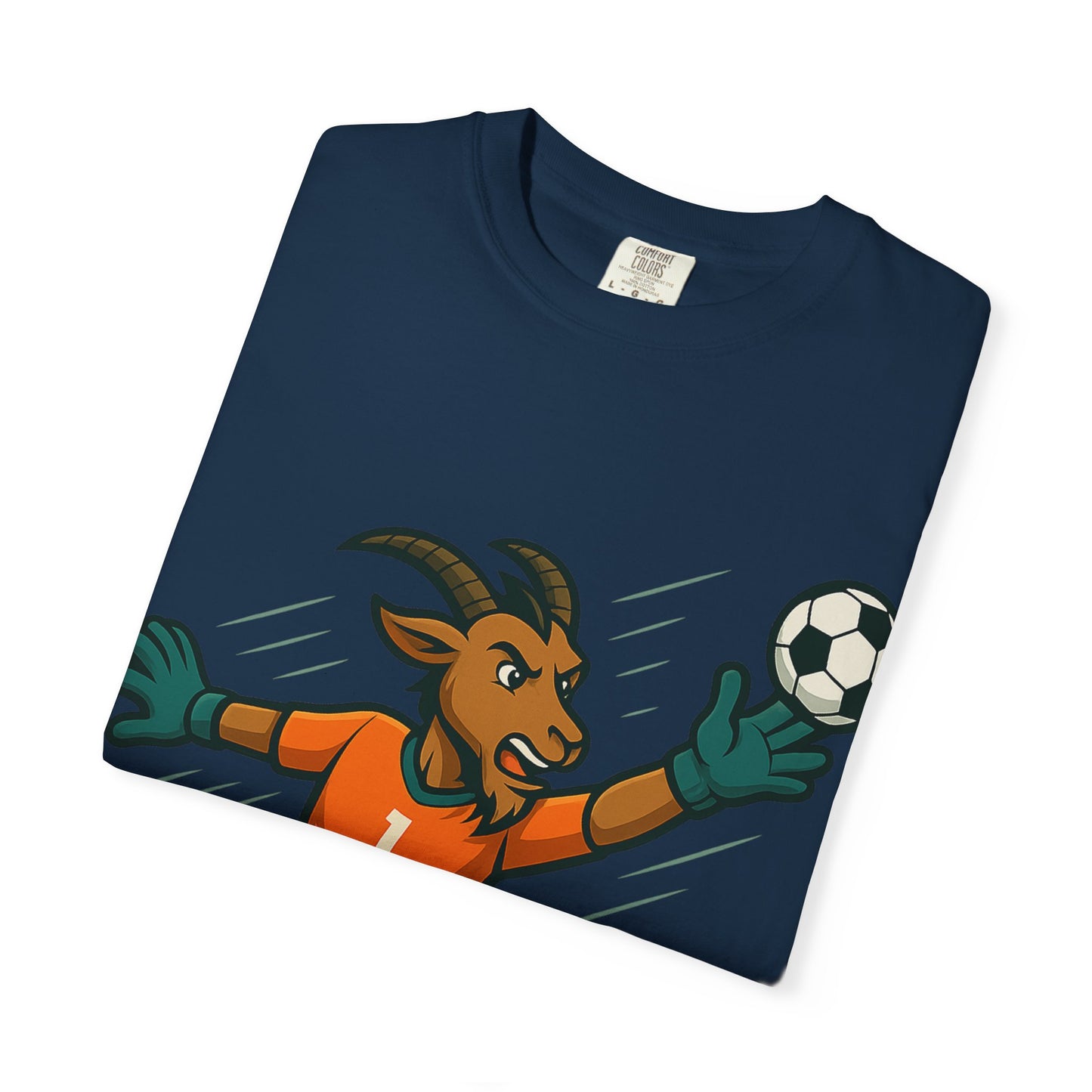 Italy Goalkeeper Goat Unisex T-Shirt - Sporty Style for Soccer Lovers