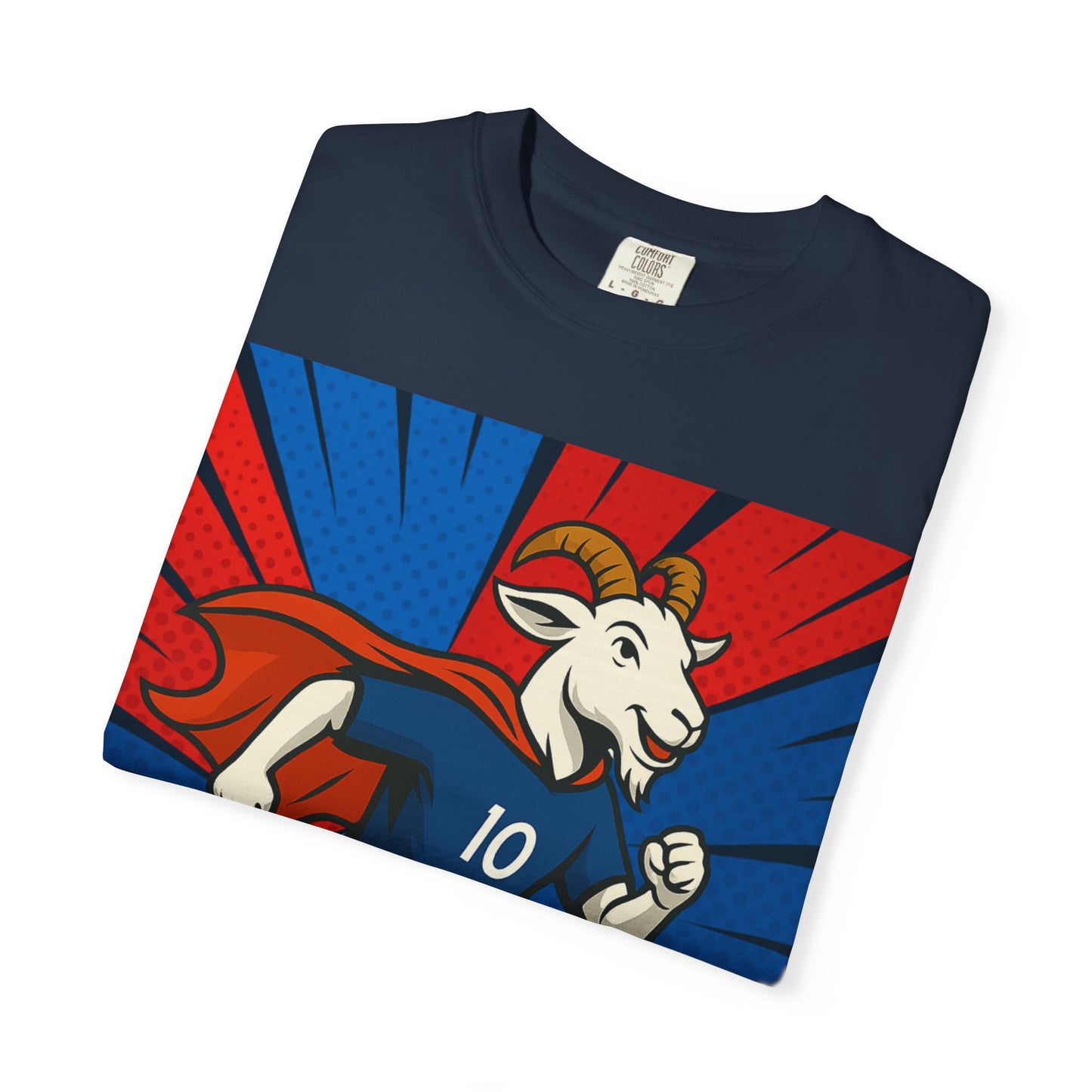 Graphic Soccer T-Shirt - Oui Mbappé! Unisex Garment-Dyed Tee