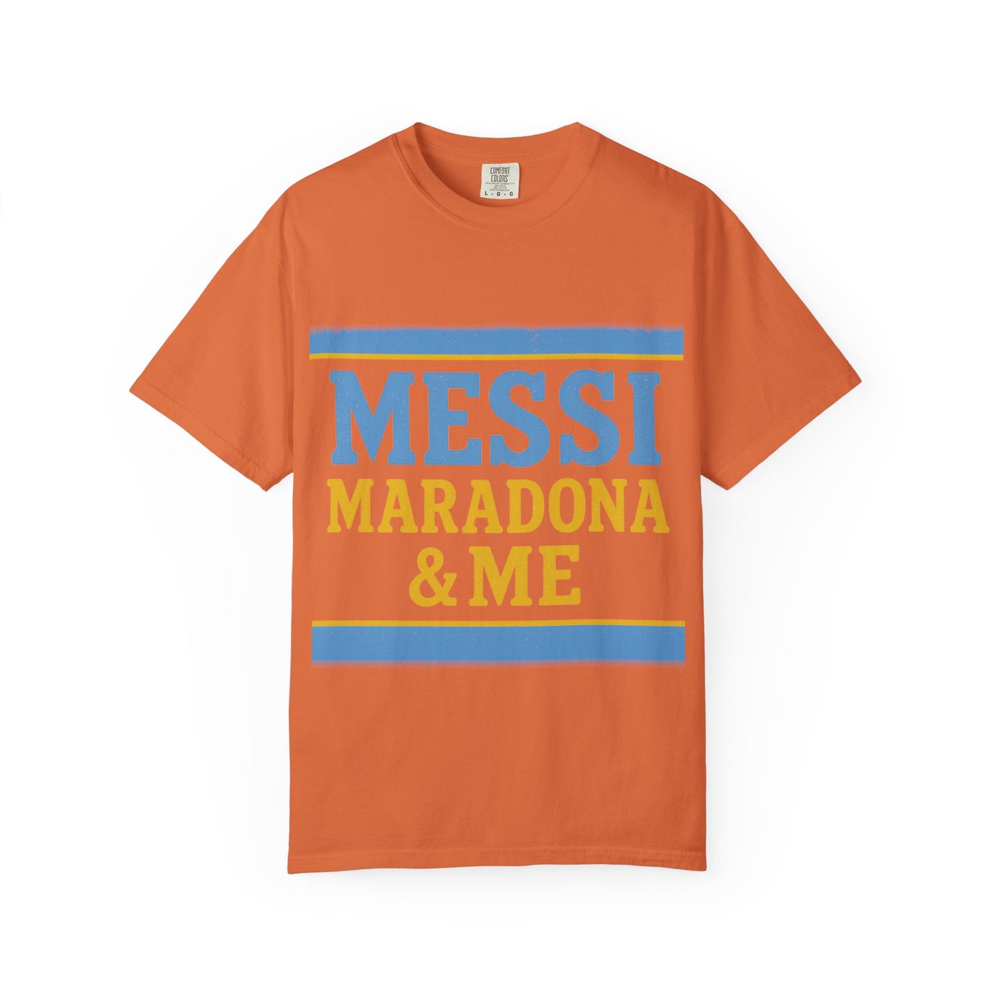 Messi Maradona & Me Unisex T-Shirt - Celebrate Soccer Legends