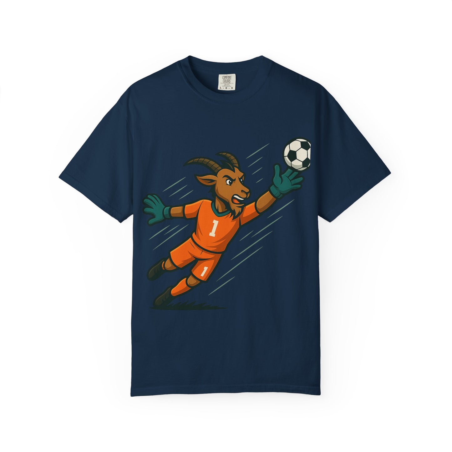 Italy Goalkeeper Goat Unisex T-Shirt - Sporty Style for Soccer Lovers