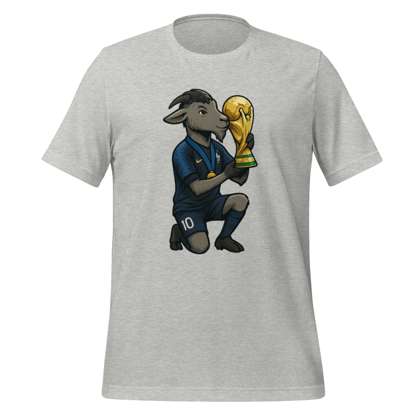 2018 World Cup Trophy GOAT Moment - Unisex garment-dyed heavyweight t-shirt