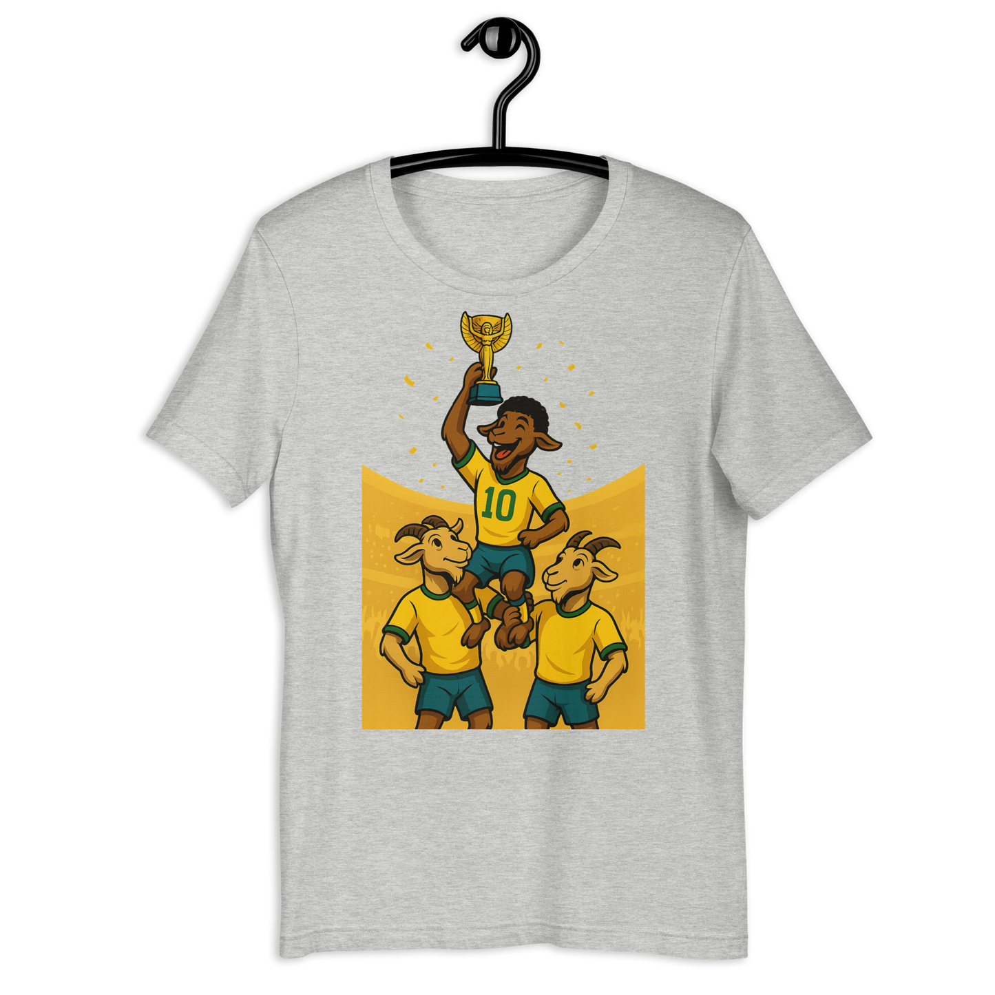 1970 World Cup Trophy GOAT Moment - Unisex garment-dyed heavyweight t-shirt
