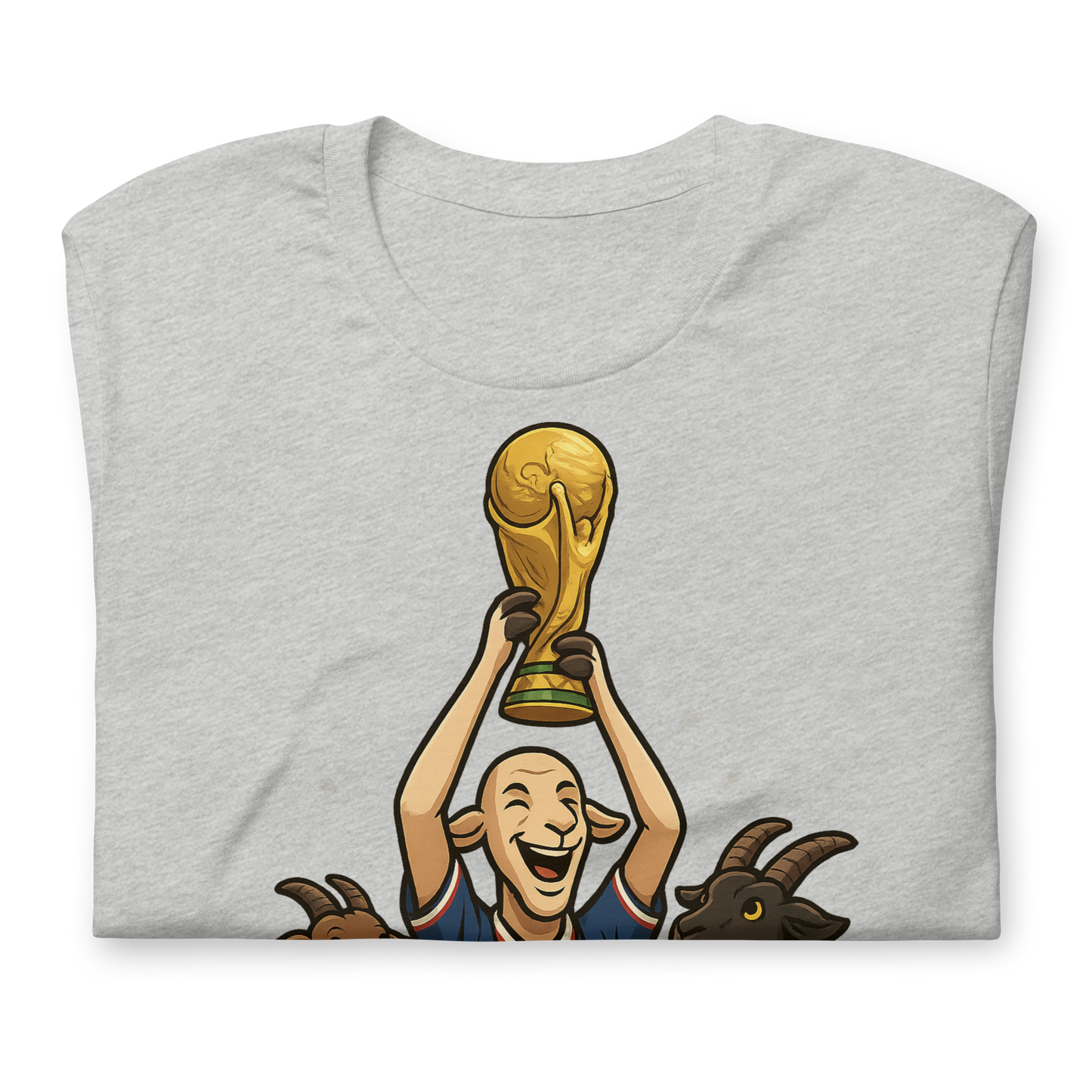1998 World Cup Trophy GOAT Moment - Unisex garment-dyed heavyweight t-shirt