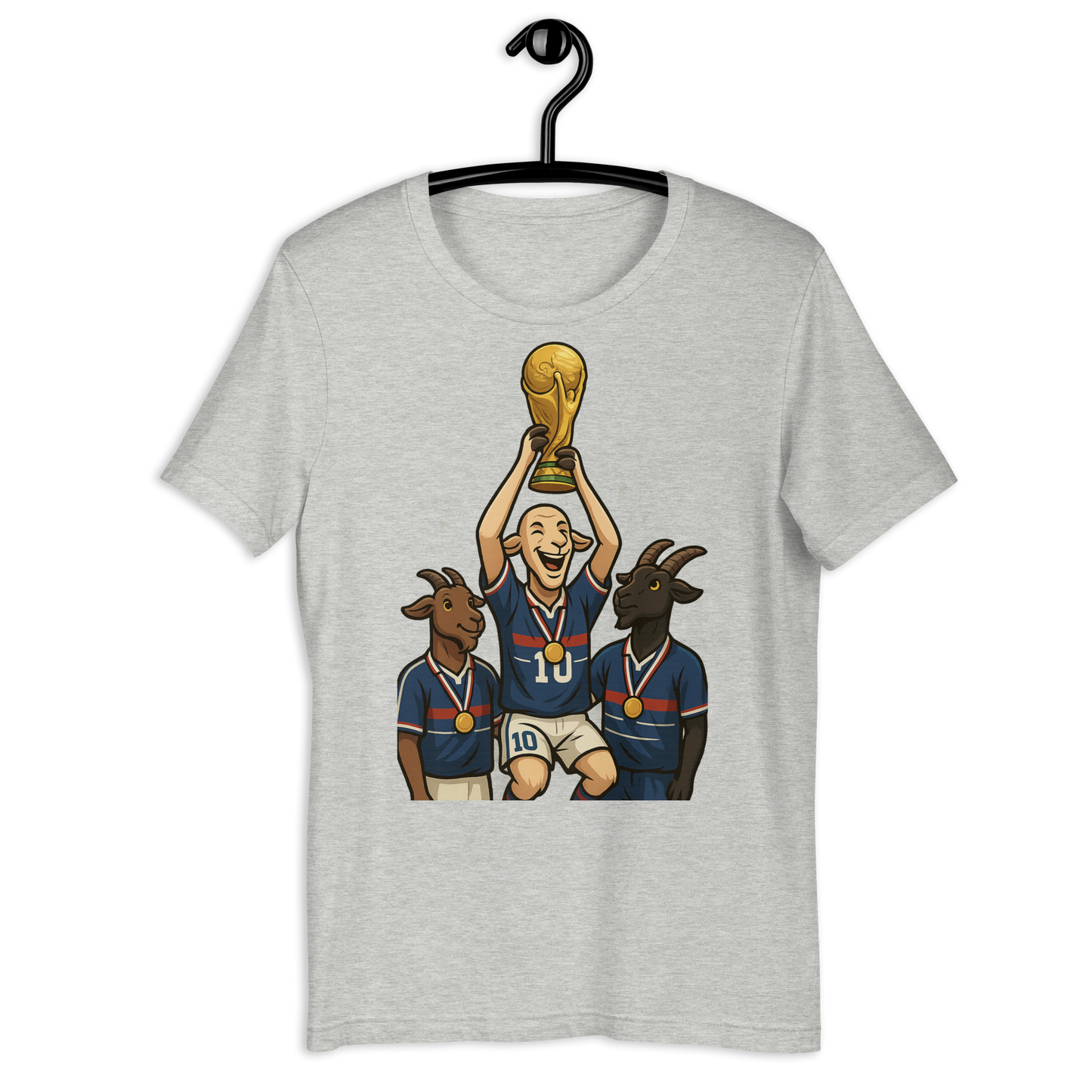 1998 World Cup Trophy GOAT Moment - Unisex garment-dyed heavyweight t-shirt