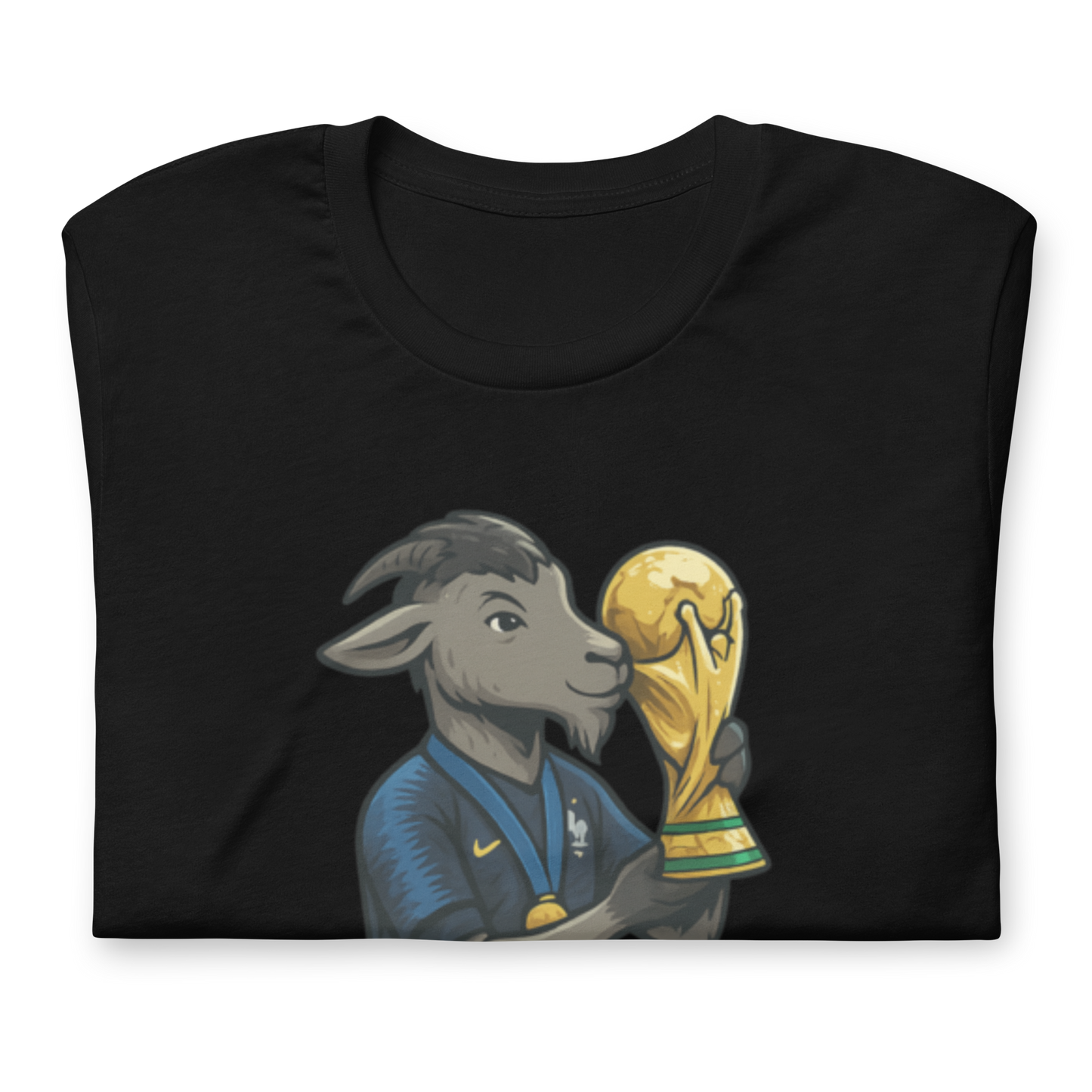 2018 World Cup Trophy GOAT Moment - Unisex garment-dyed heavyweight t-shirt