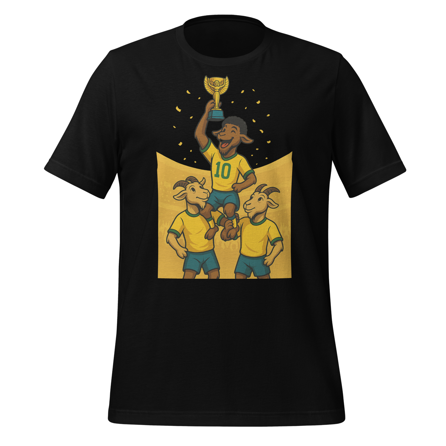1970 World Cup Trophy GOAT Moment - Unisex garment-dyed heavyweight t-shirt