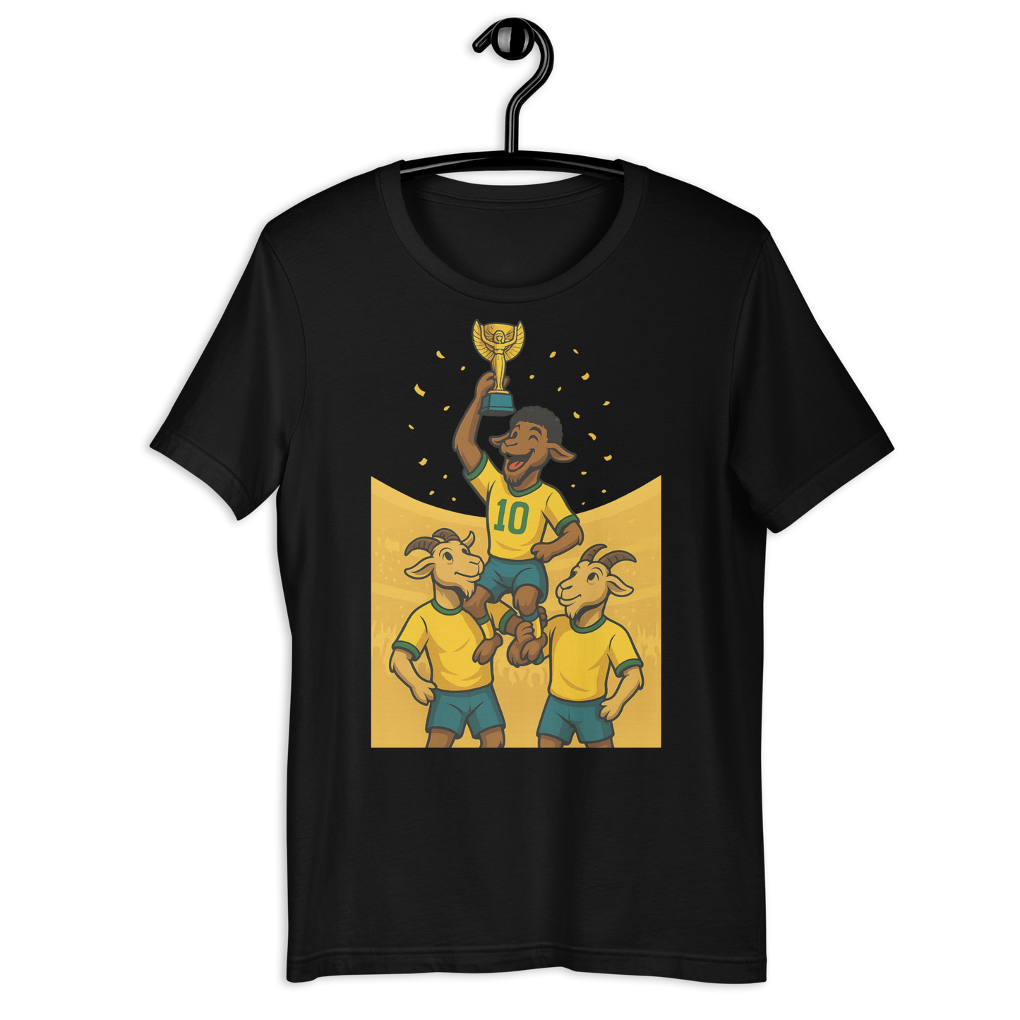 1970 World Cup Trophy GOAT Moment - Unisex garment-dyed heavyweight t-shirt