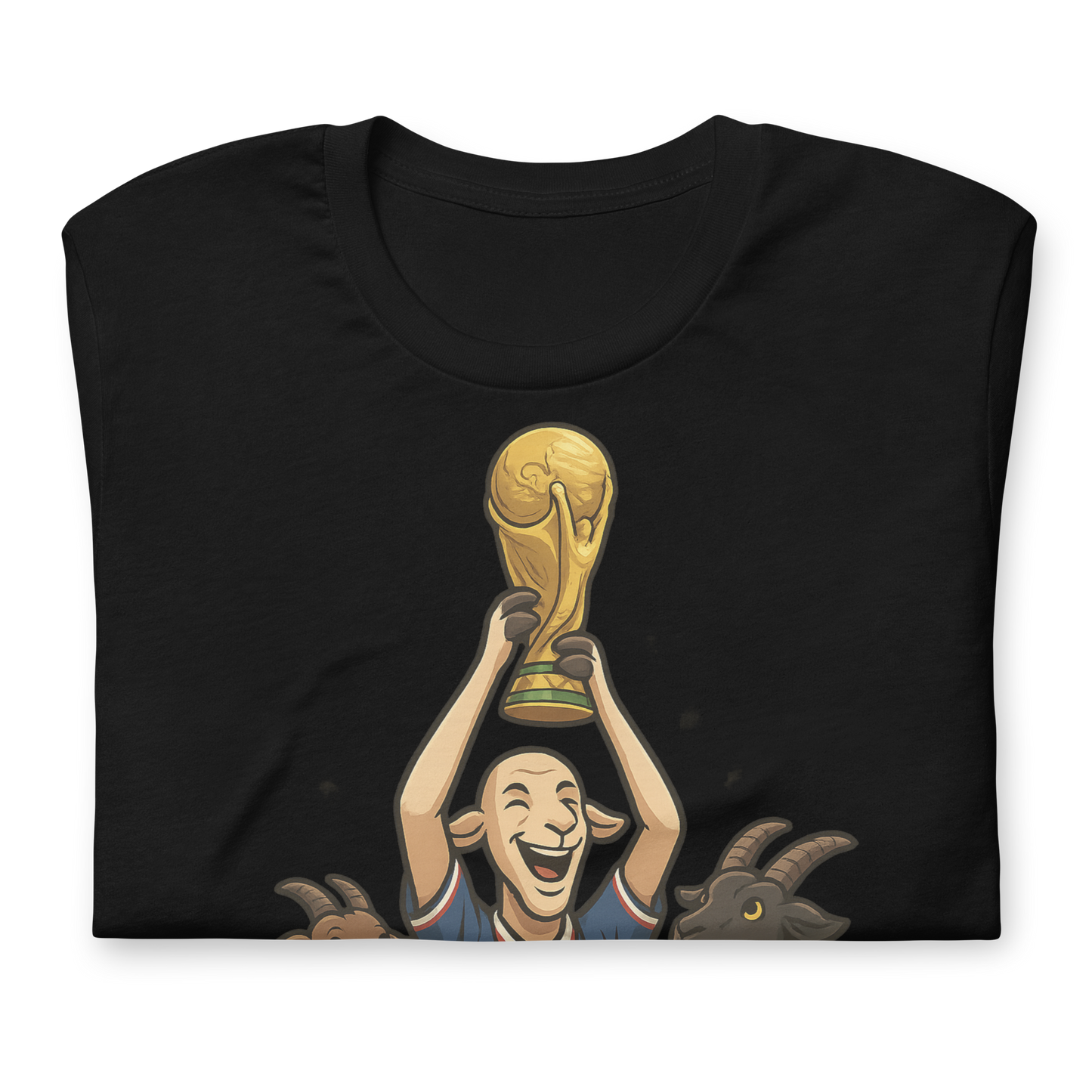 1998 World Cup Trophy GOAT Moment - Unisex garment-dyed heavyweight t-shirt