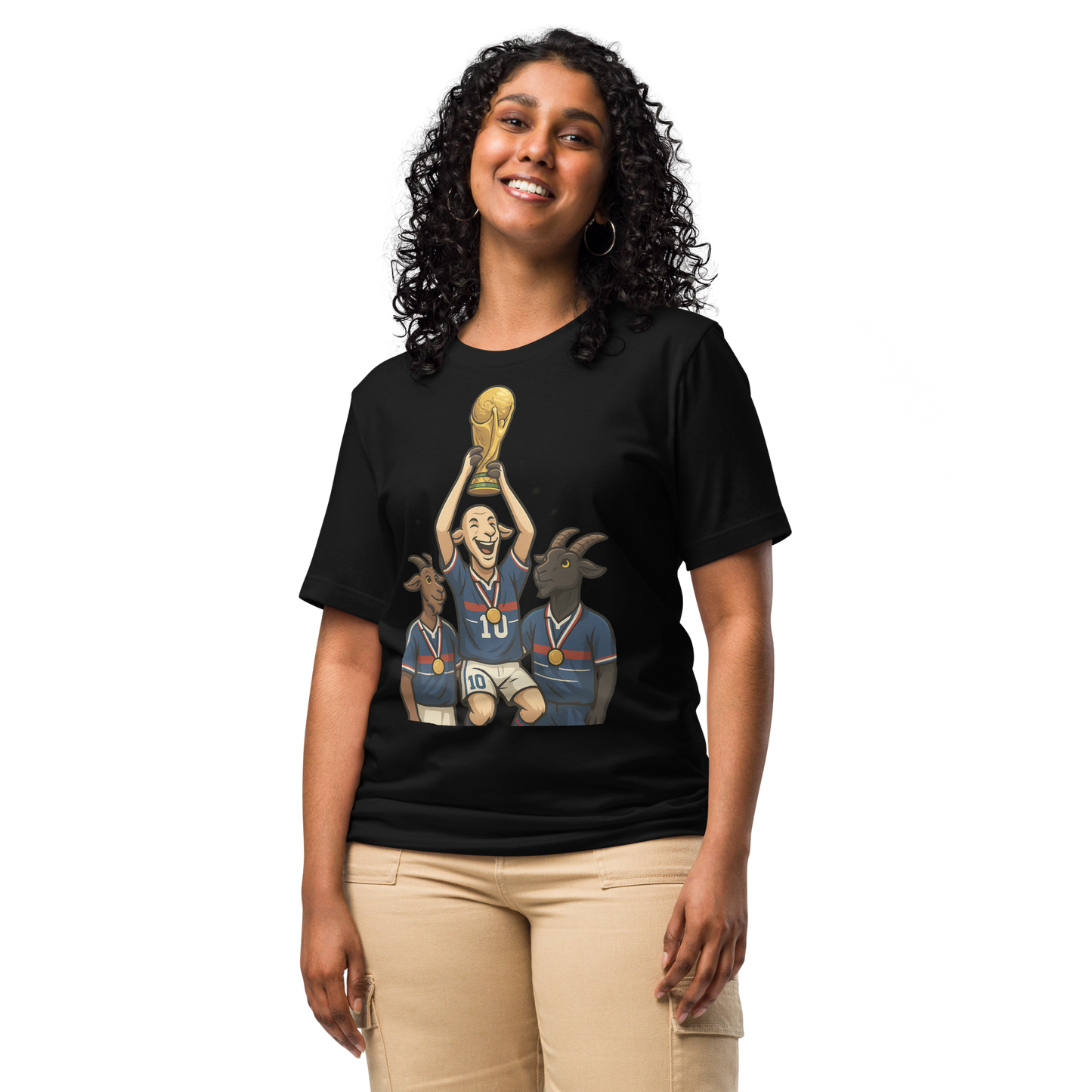 1998 World Cup Trophy GOAT Moment - Unisex garment-dyed heavyweight t-shirt