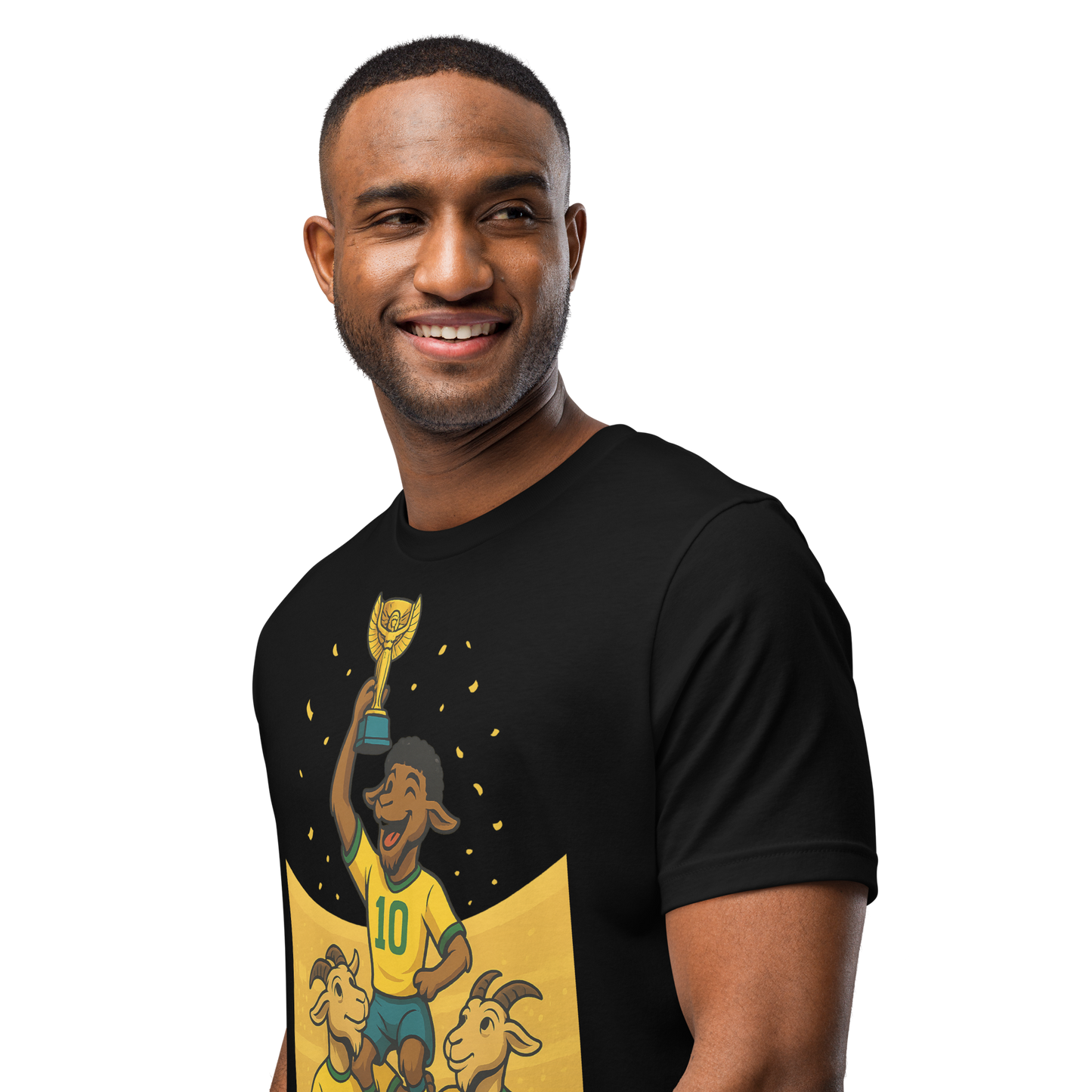 1970 World Cup Trophy GOAT Moment - Unisex garment-dyed heavyweight t-shirt