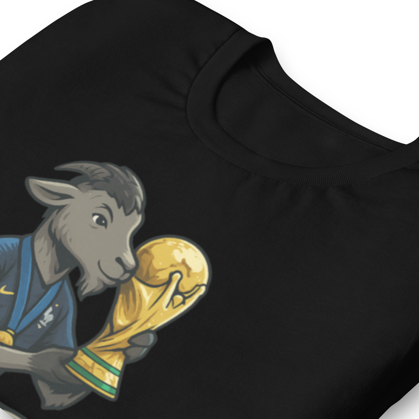 2018 World Cup Trophy GOAT Moment - Unisex garment-dyed heavyweight t-shirt