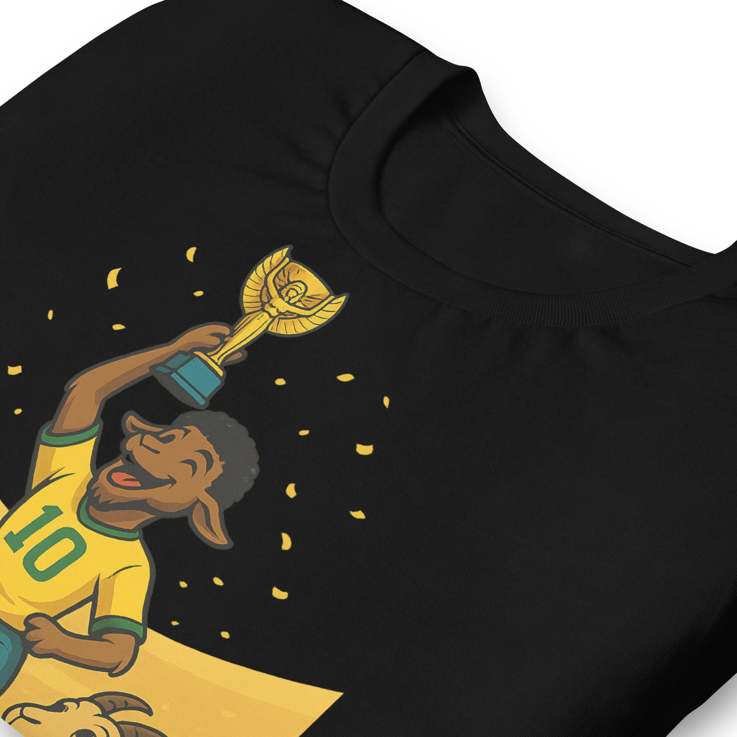 1970 World Cup Trophy GOAT Moment - Unisex garment-dyed heavyweight t-shirt