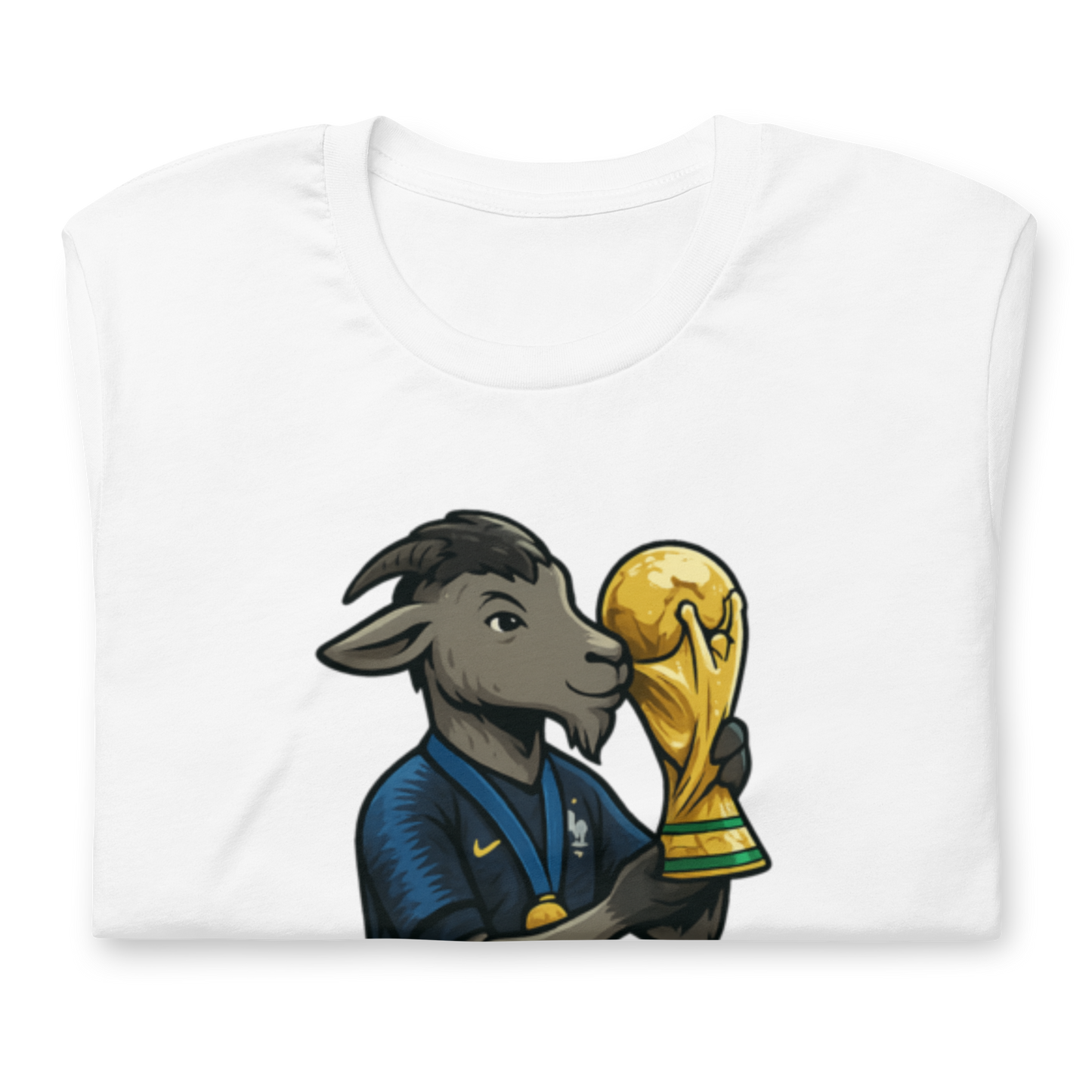 2018 World Cup Trophy GOAT Moment - Unisex garment-dyed heavyweight t-shirt