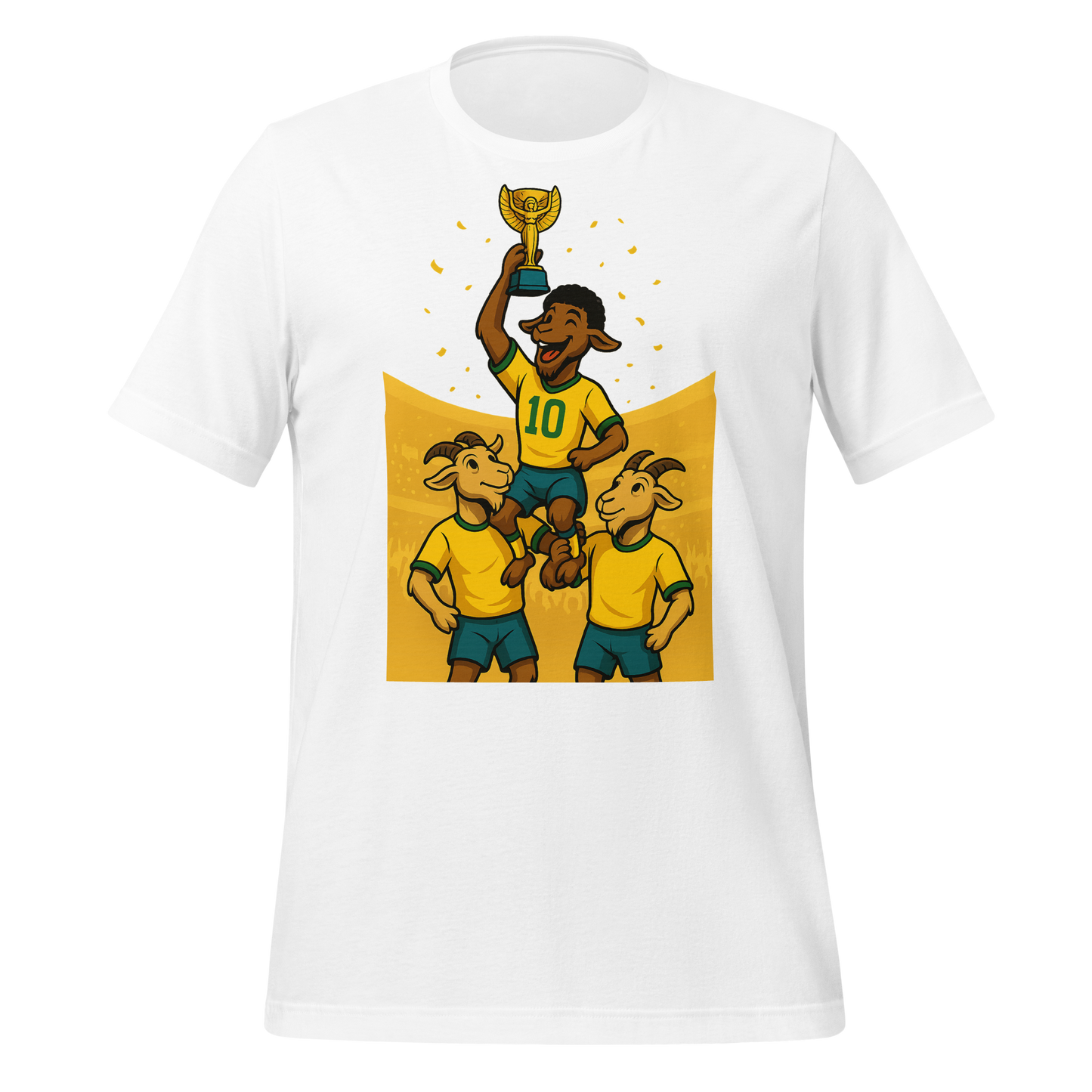 1970 World Cup Trophy GOAT Moment - Unisex garment-dyed heavyweight t-shirt