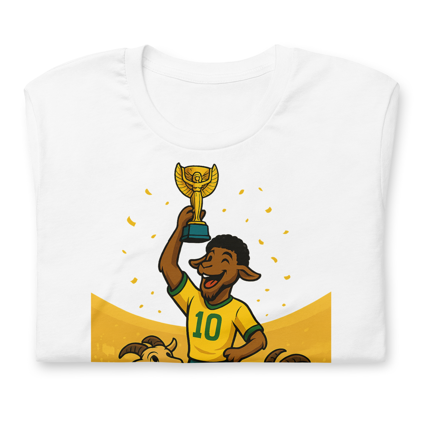 1970 World Cup Trophy GOAT Moment - Unisex garment-dyed heavyweight t-shirt