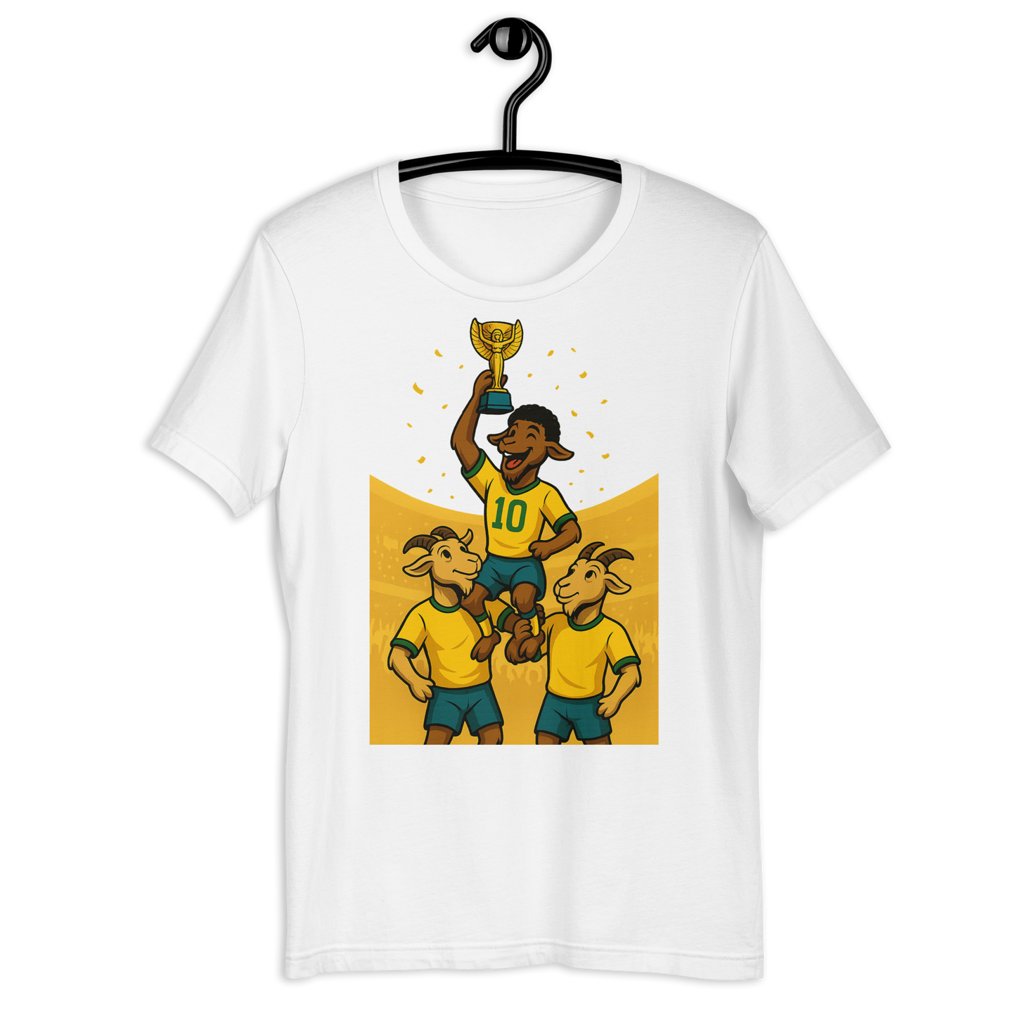 1970 World Cup Trophy GOAT Moment - Unisex garment-dyed heavyweight t-shirt
