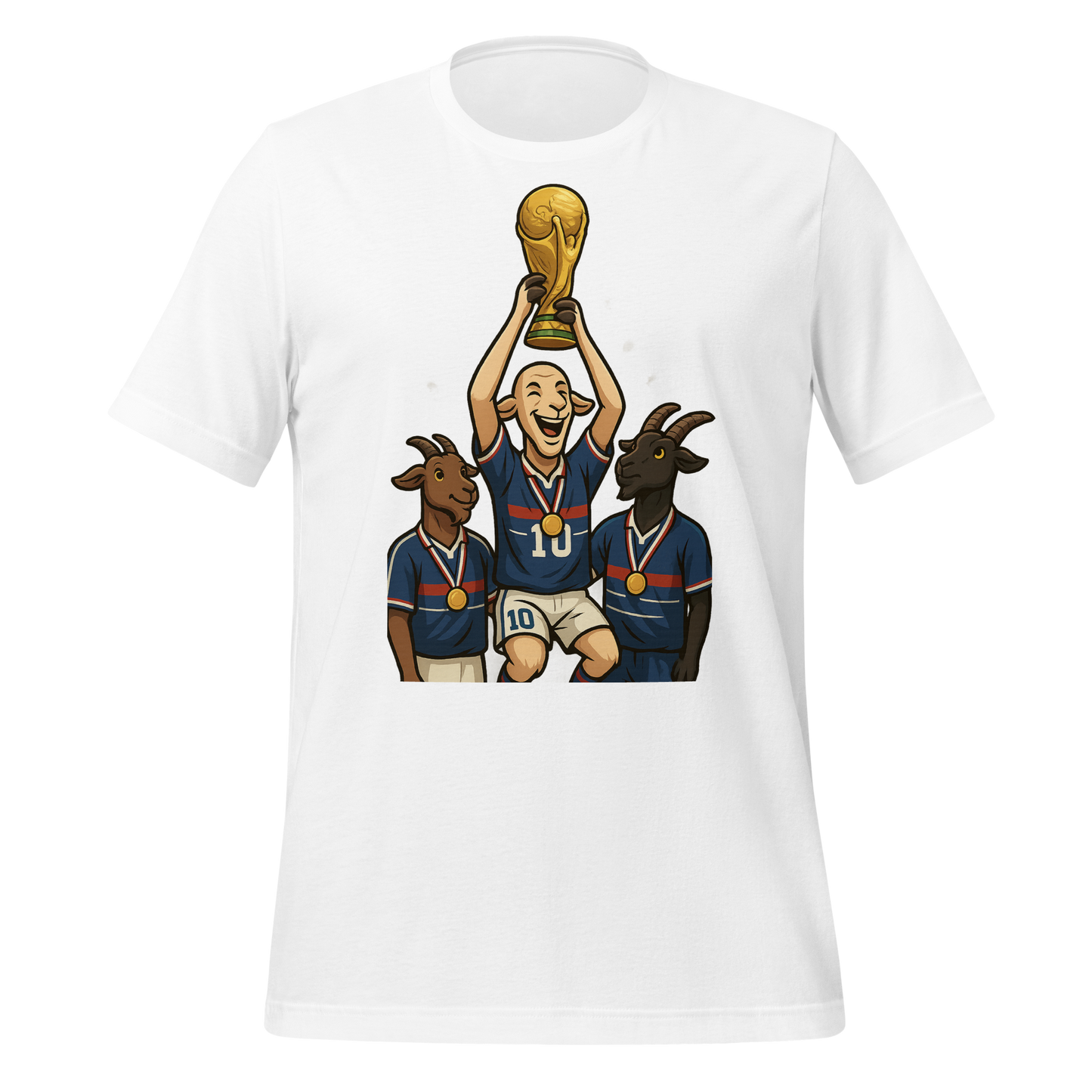 1998 World Cup Trophy GOAT Moment - Unisex garment-dyed heavyweight t-shirt