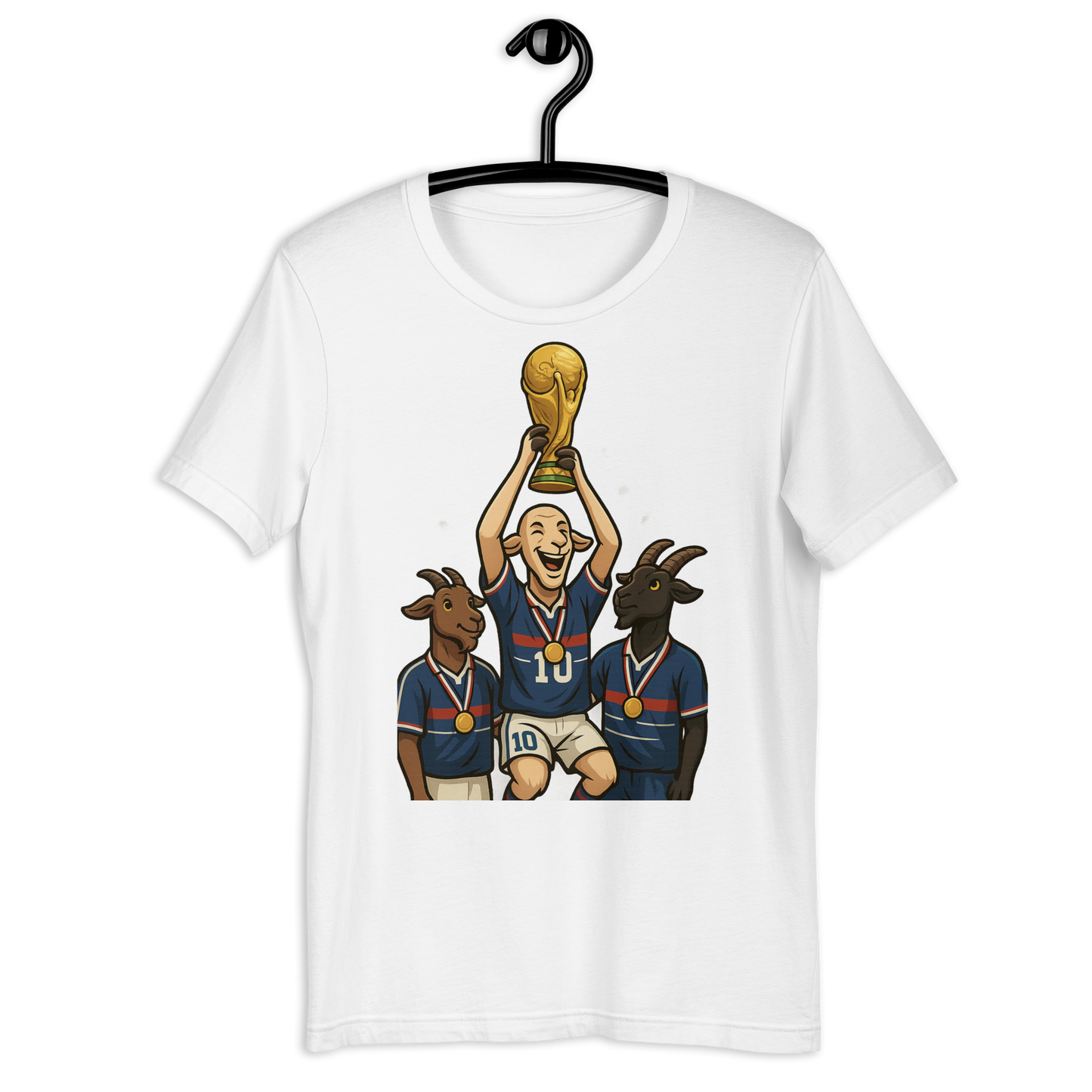 1998 World Cup Trophy GOAT Moment - Unisex garment-dyed heavyweight t-shirt