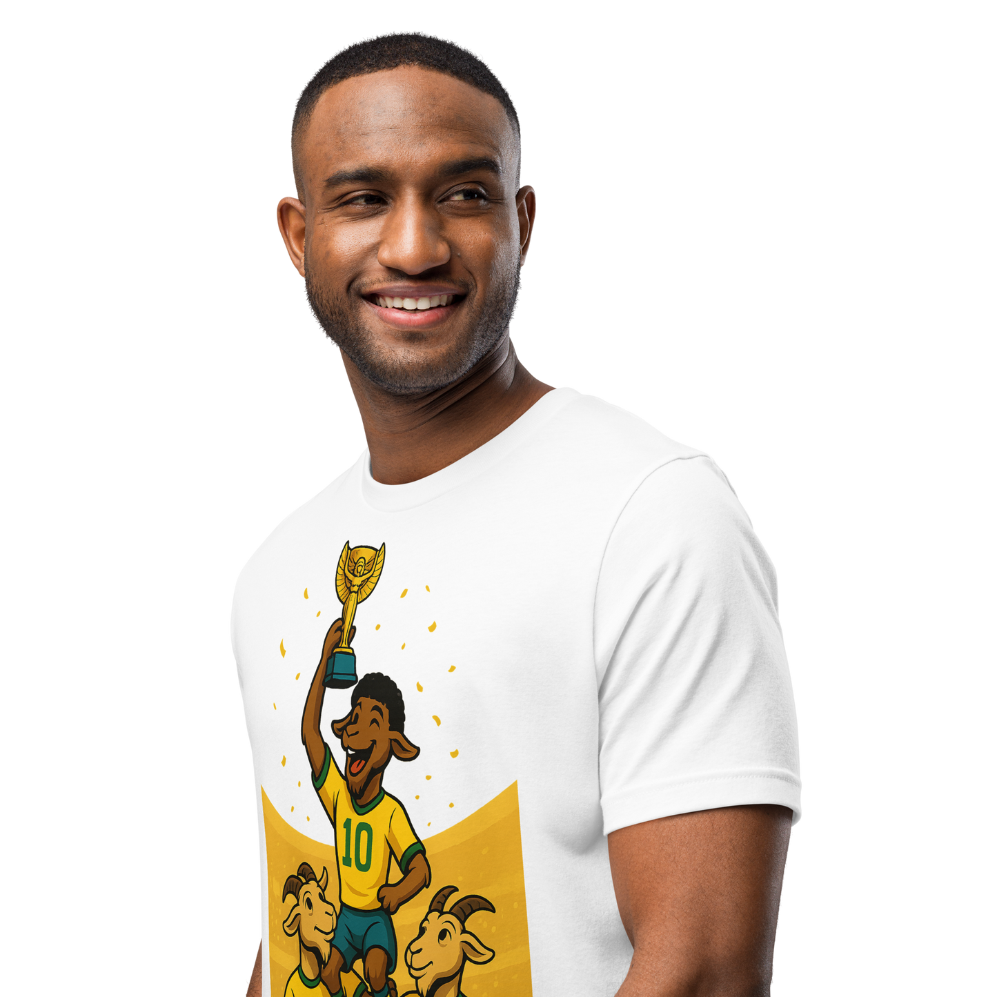 1970 World Cup Trophy GOAT Moment - Unisex garment-dyed heavyweight t-shirt