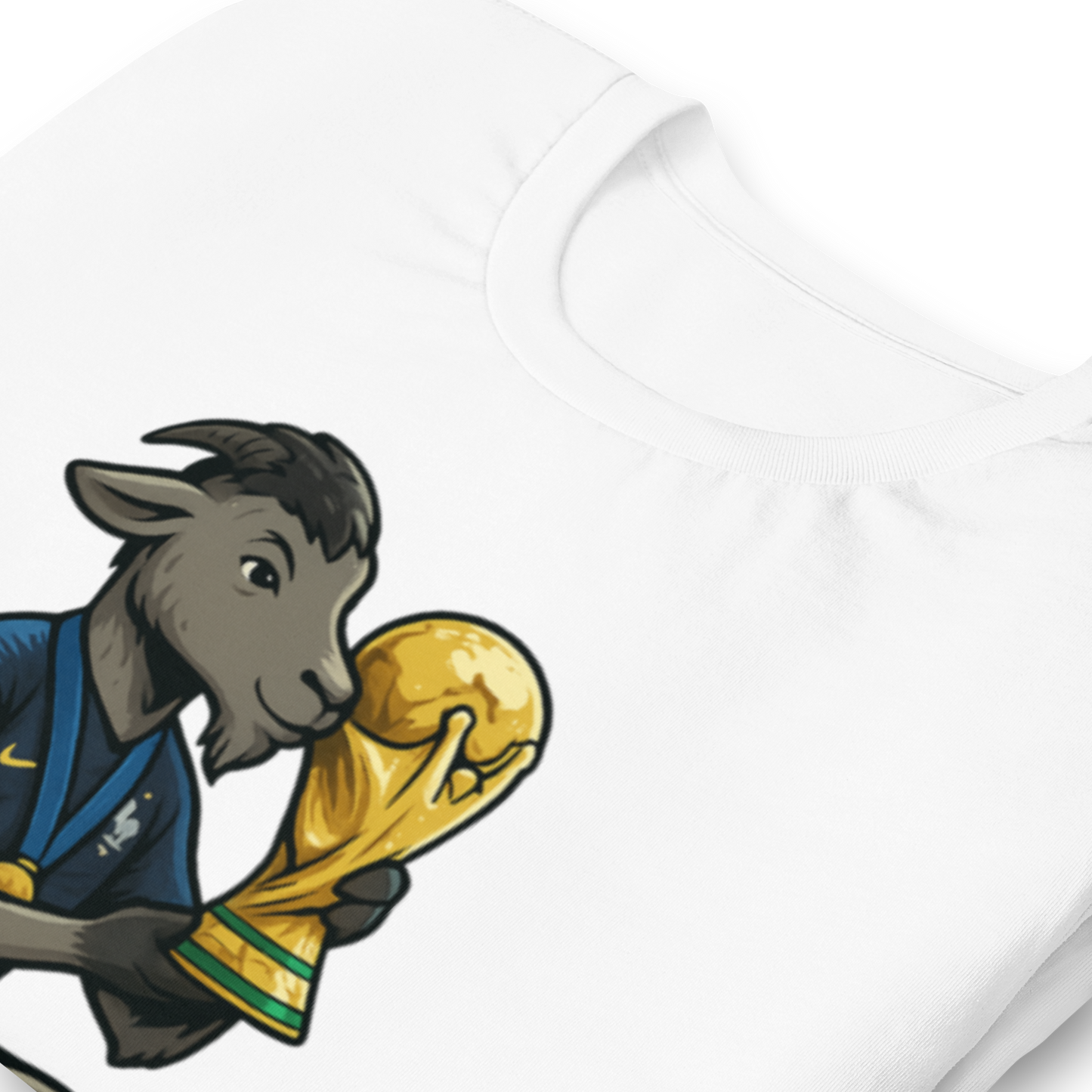 2018 World Cup Trophy GOAT Moment - Unisex garment-dyed heavyweight t-shirt