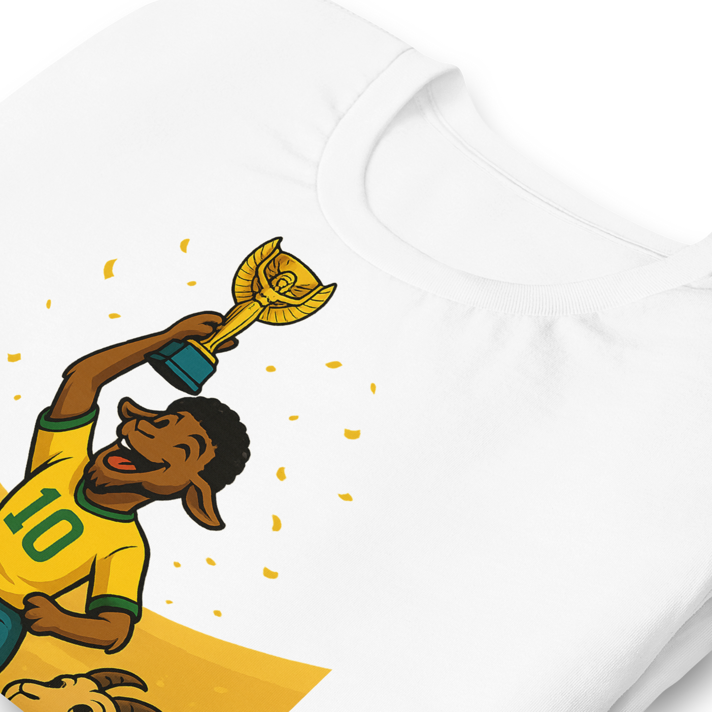 1970 World Cup Trophy GOAT Moment - Unisex garment-dyed heavyweight t-shirt