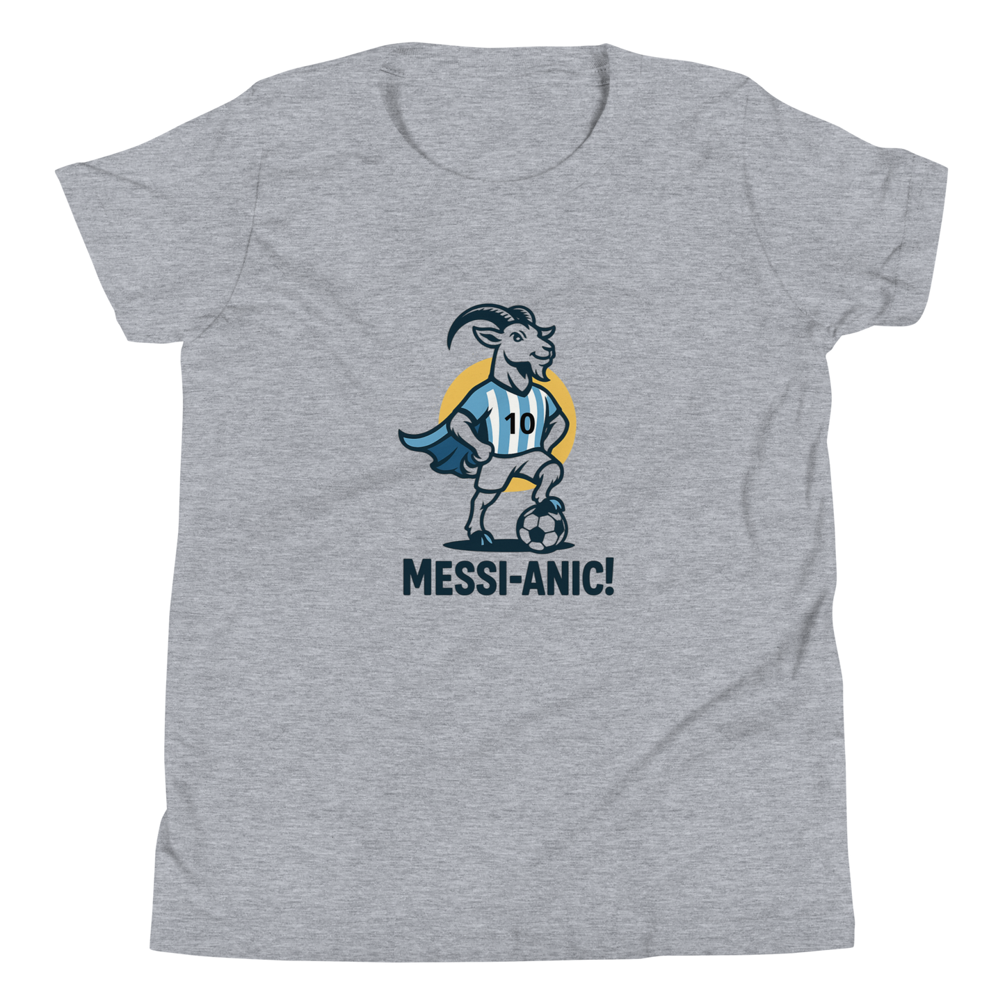 Messi inspired GOAT - Youth Short Sleeve T-Shirt