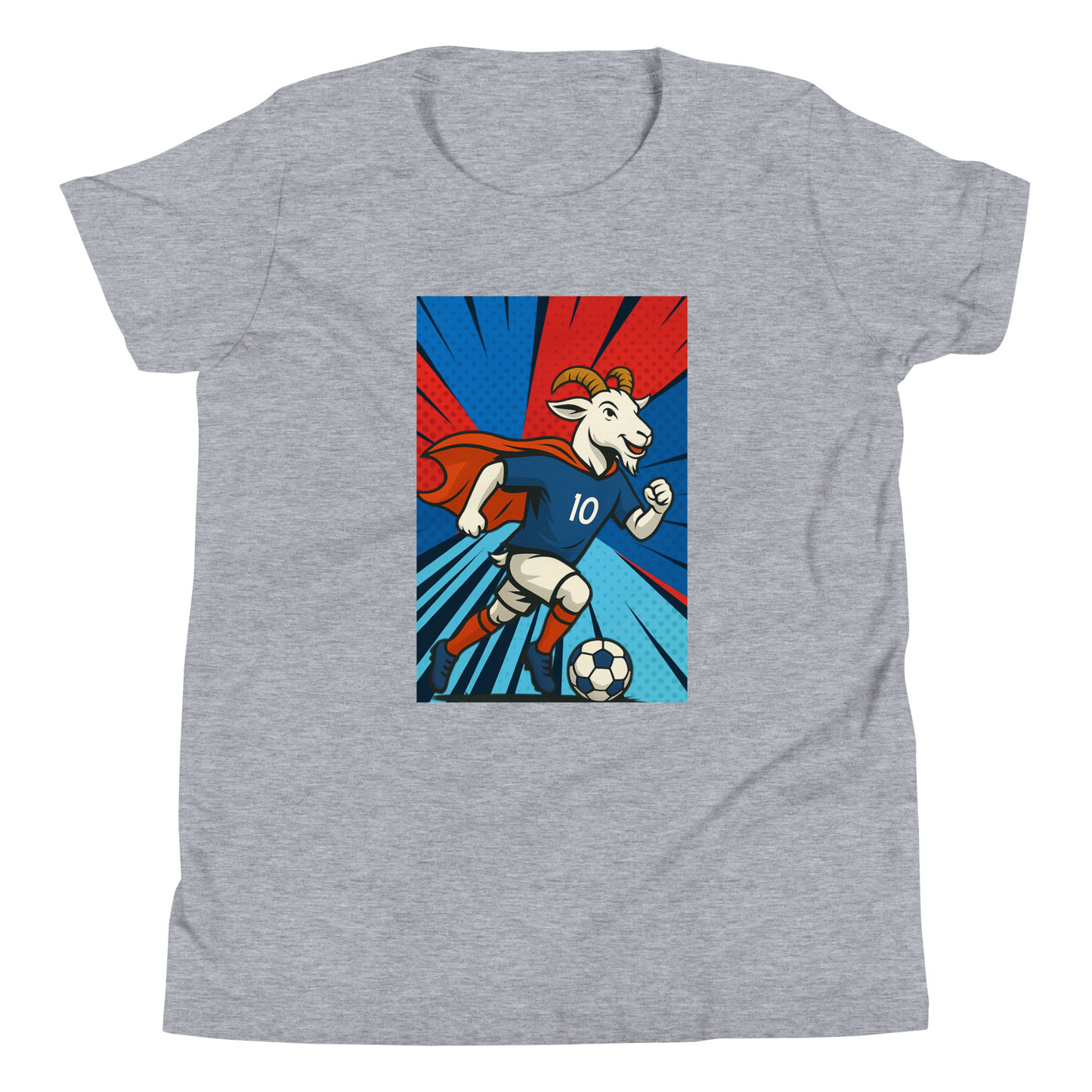 Mbappe inspired GOAT - Youth Short Sleeve T-Shirt
