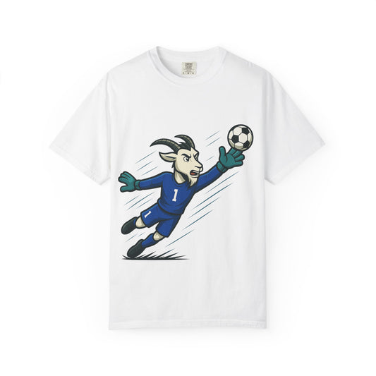 Italy Goalkeeper Goat Unisex T-Shirt - Sporty Style for Soccer Lovers