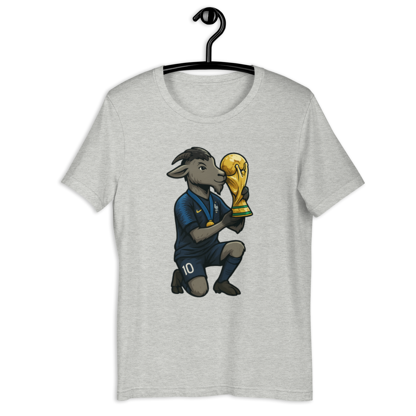 2018 World Cup Trophy GOAT Moment - Unisex garment-dyed heavyweight t-shirt