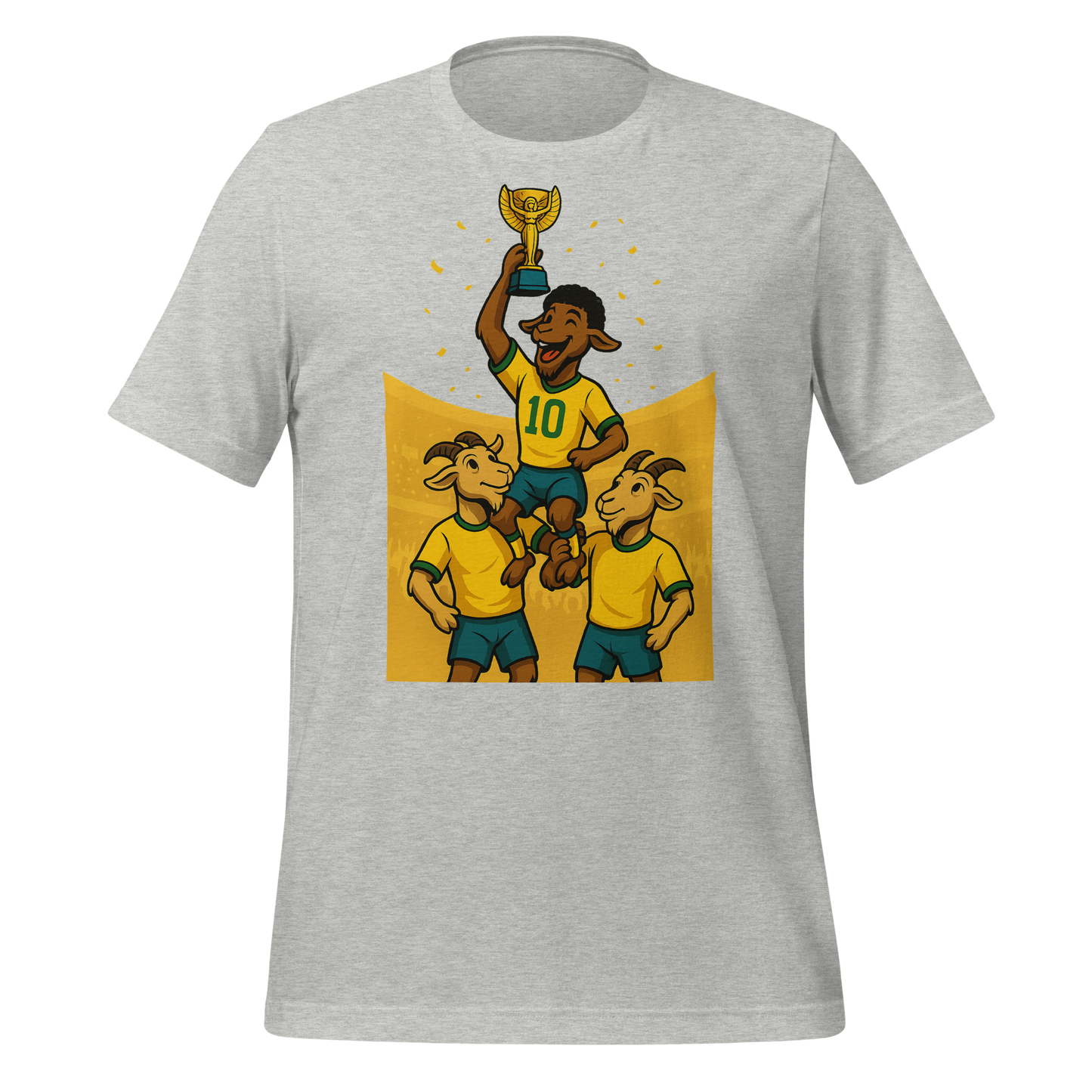 1970 World Cup Trophy GOAT Moment - Unisex garment-dyed heavyweight t-shirt