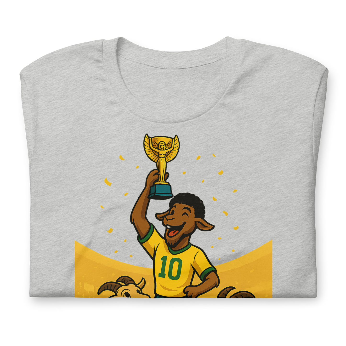 1970 World Cup Trophy GOAT Moment - Unisex garment-dyed heavyweight t-shirt