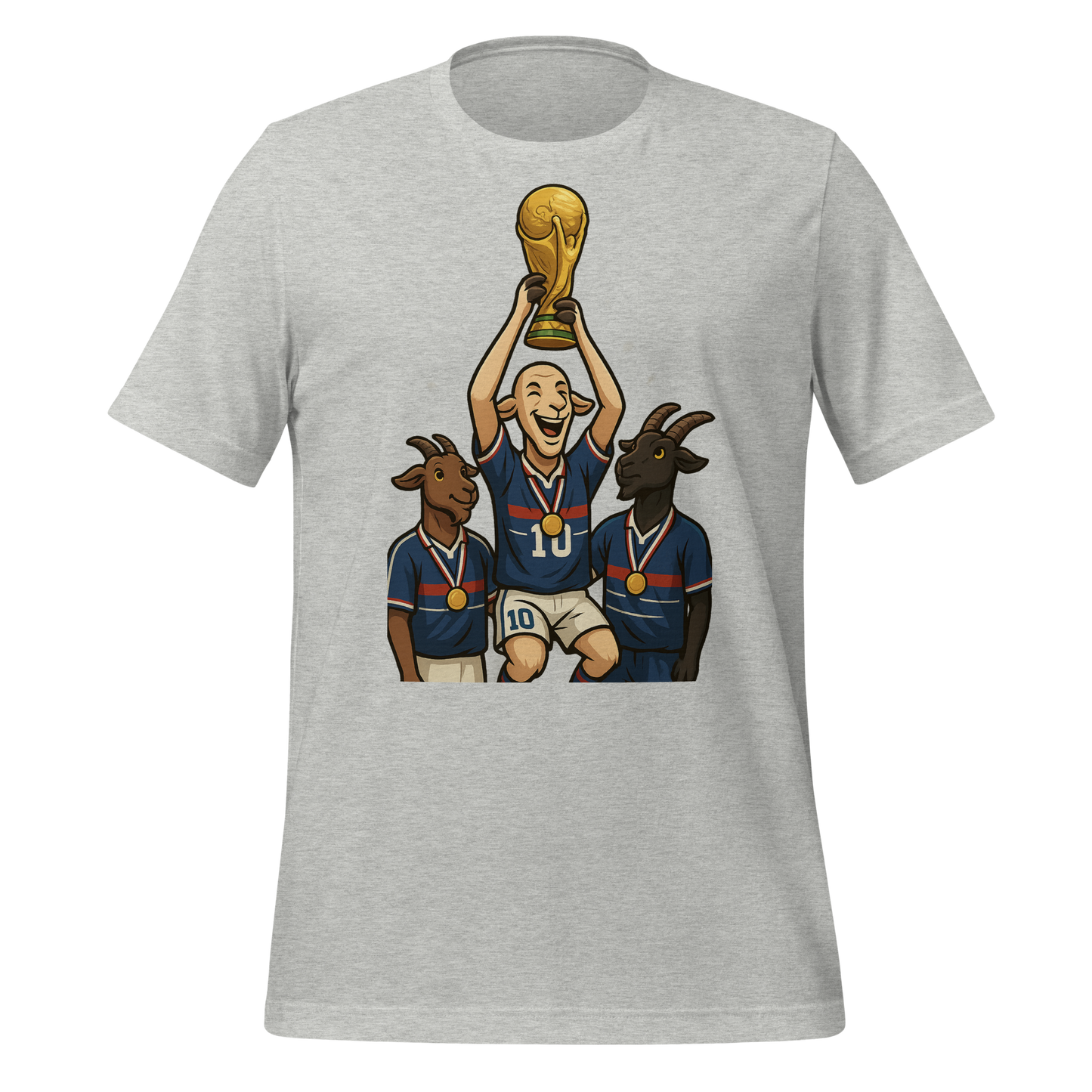 1998 World Cup Trophy GOAT Moment - Unisex garment-dyed heavyweight t-shirt