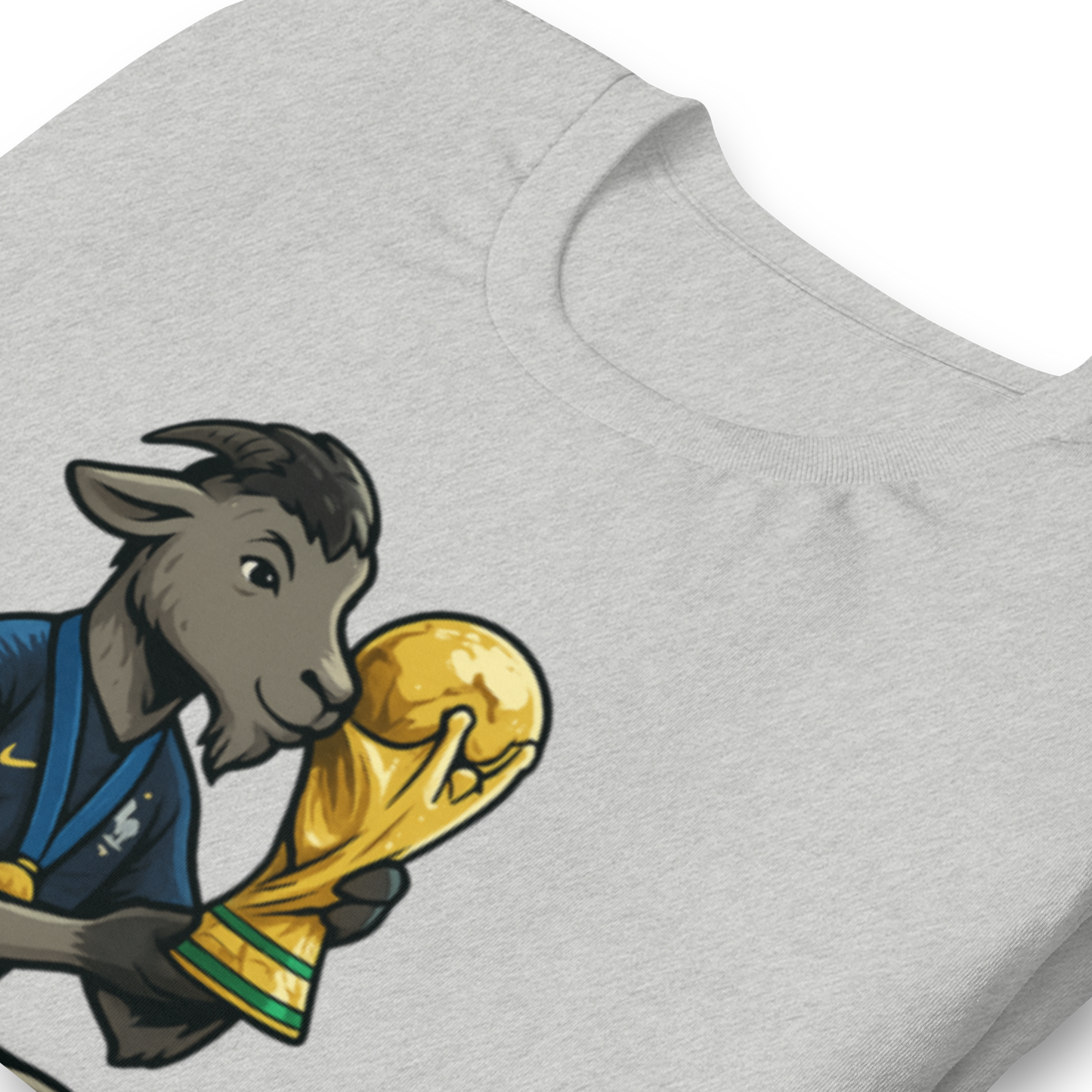 2018 World Cup Trophy GOAT Moment - Unisex garment-dyed heavyweight t-shirt