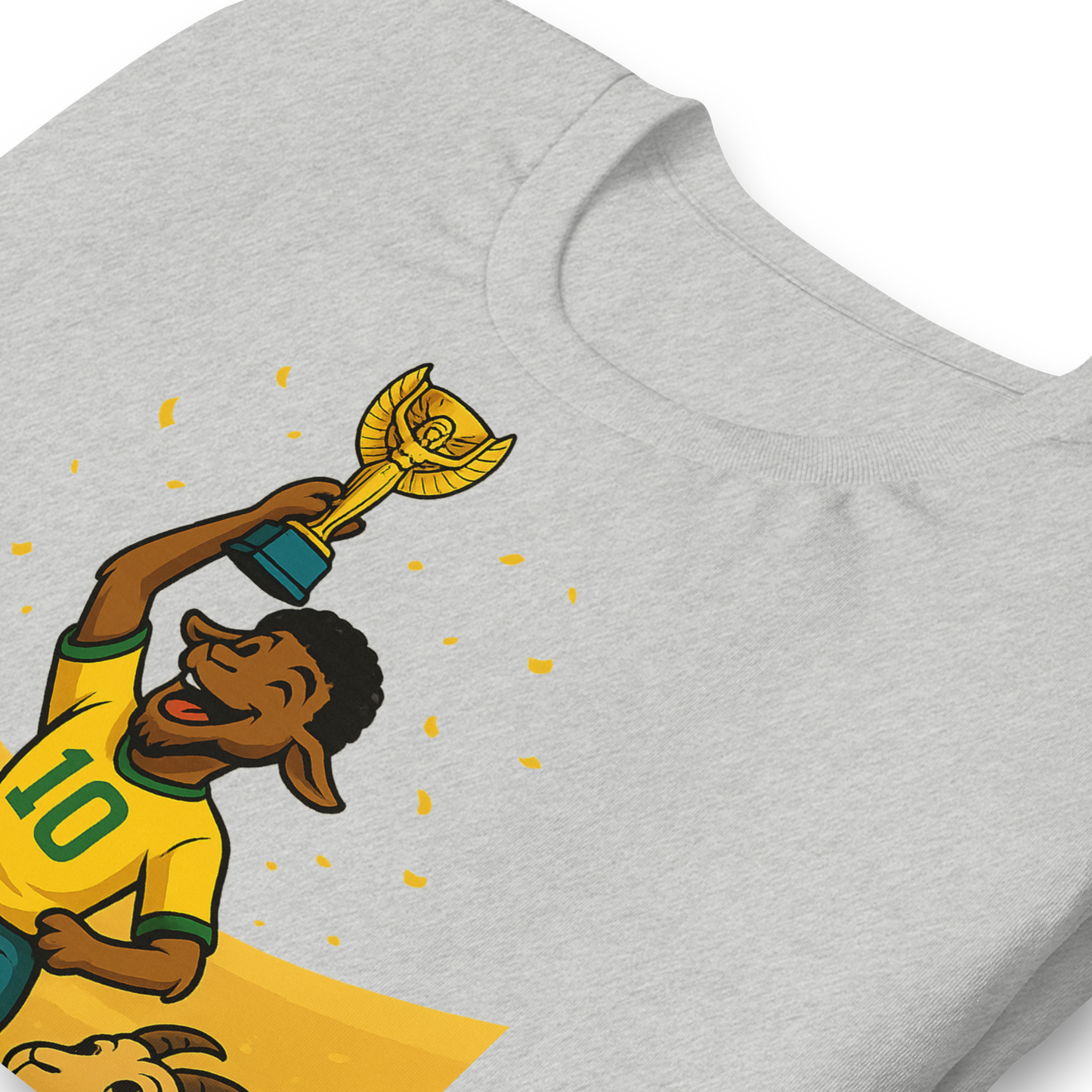 1970 World Cup Trophy GOAT Moment - Unisex garment-dyed heavyweight t-shirt