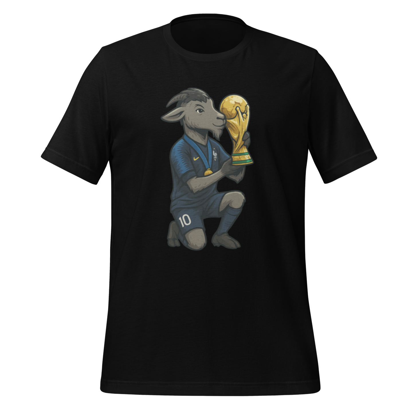 2018 World Cup Trophy GOAT Moment - Unisex garment-dyed heavyweight t-shirt