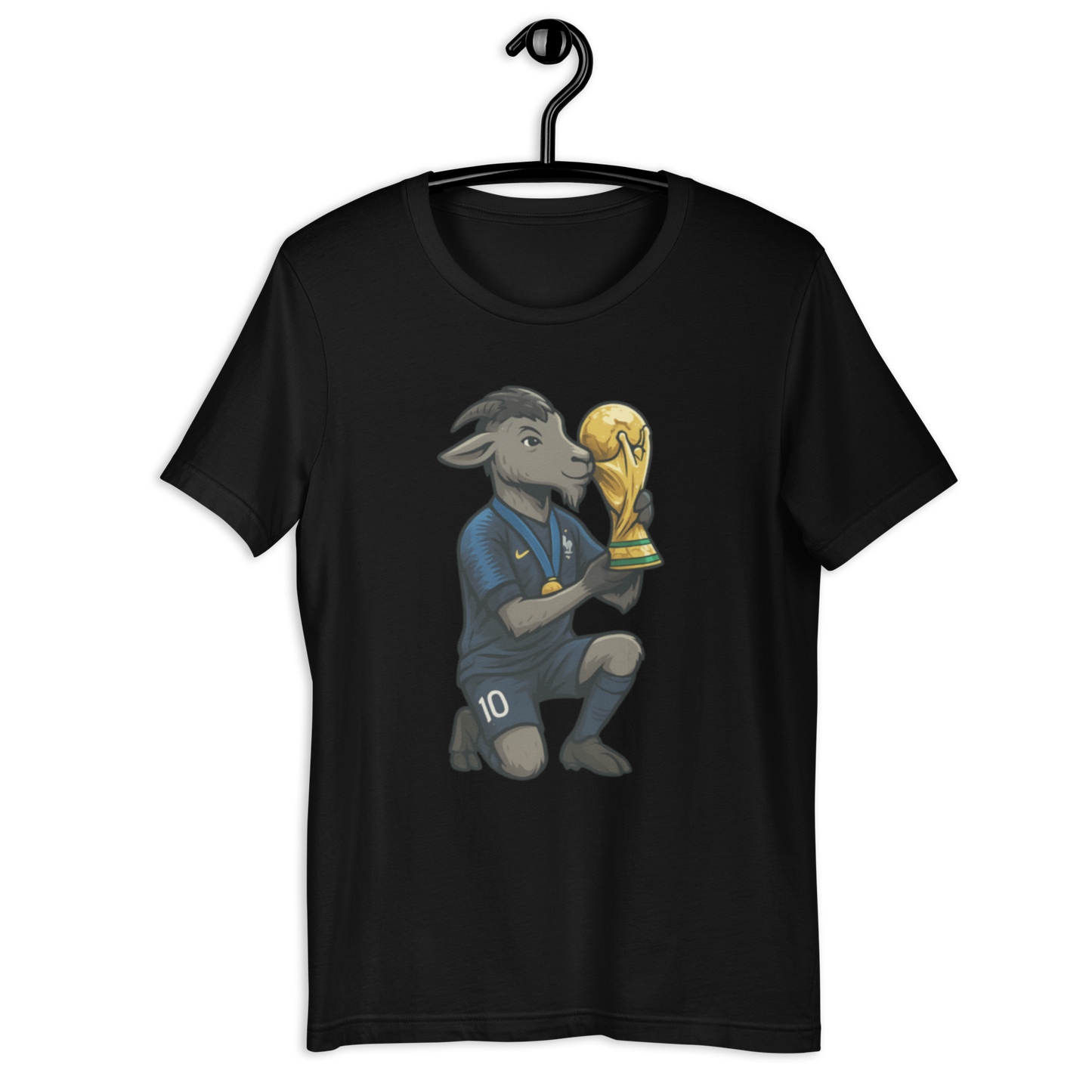 2018 World Cup Trophy GOAT Moment - Unisex garment-dyed heavyweight t-shirt