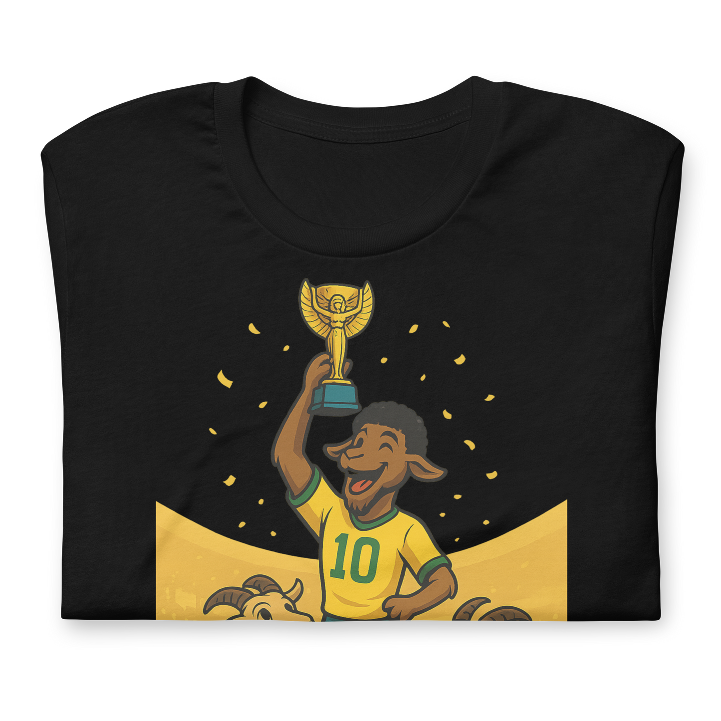 1970 World Cup Trophy GOAT Moment - Unisex garment-dyed heavyweight t-shirt