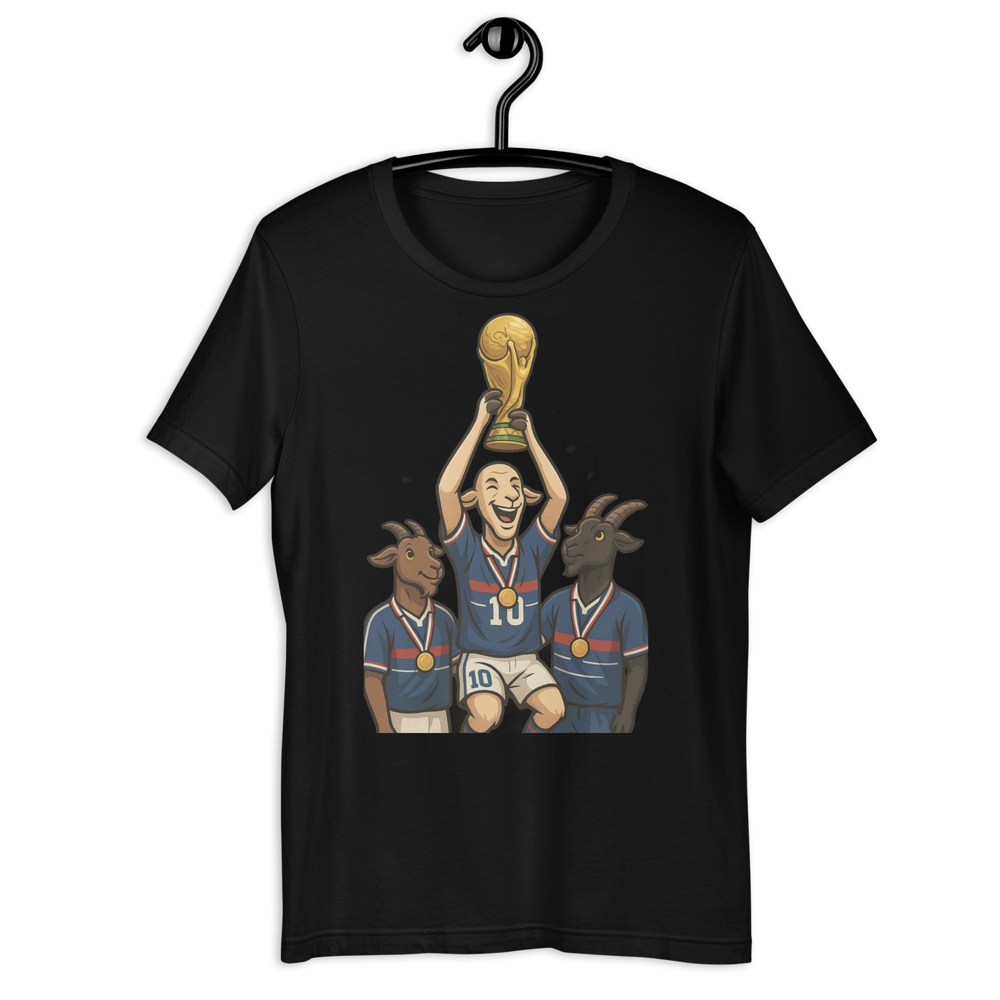 1998 World Cup Trophy GOAT Moment - Unisex garment-dyed heavyweight t-shirt