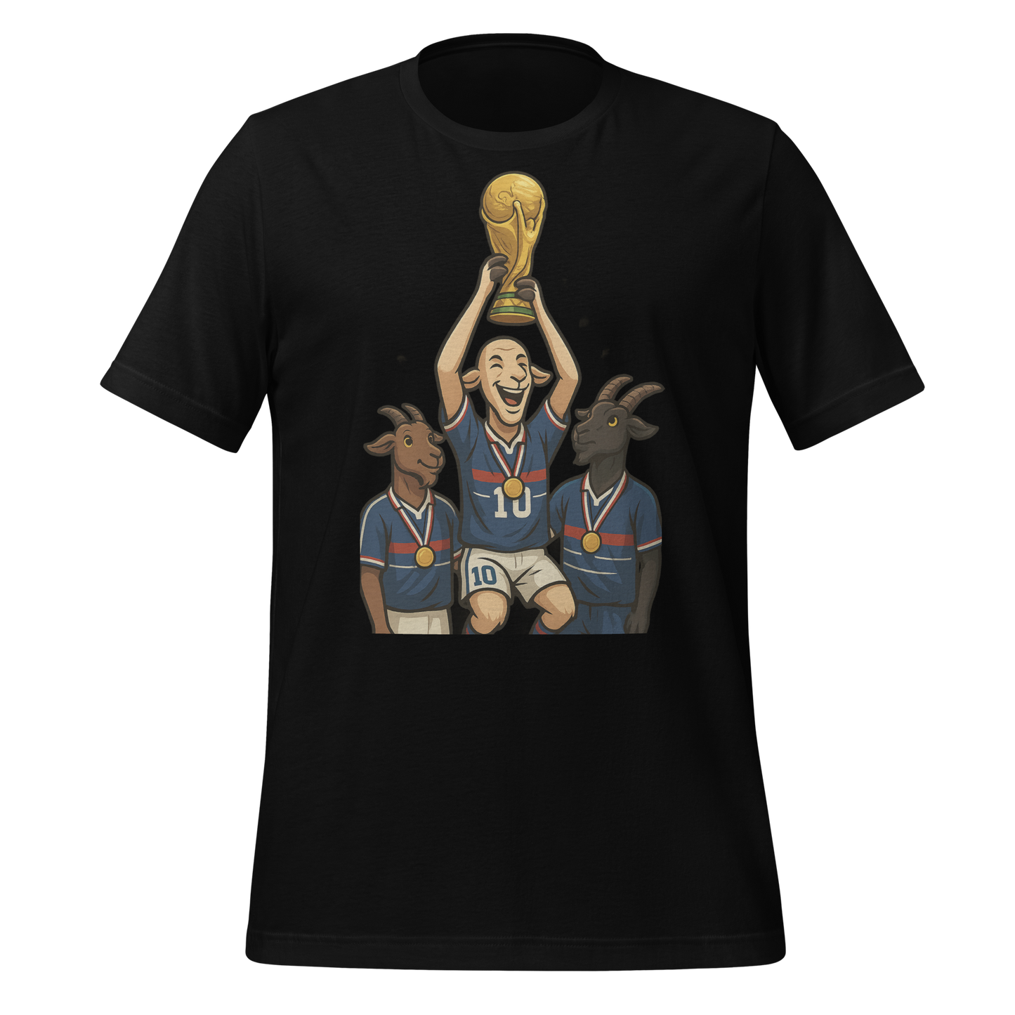 1998 World Cup Trophy GOAT Moment - Unisex garment-dyed heavyweight t-shirt