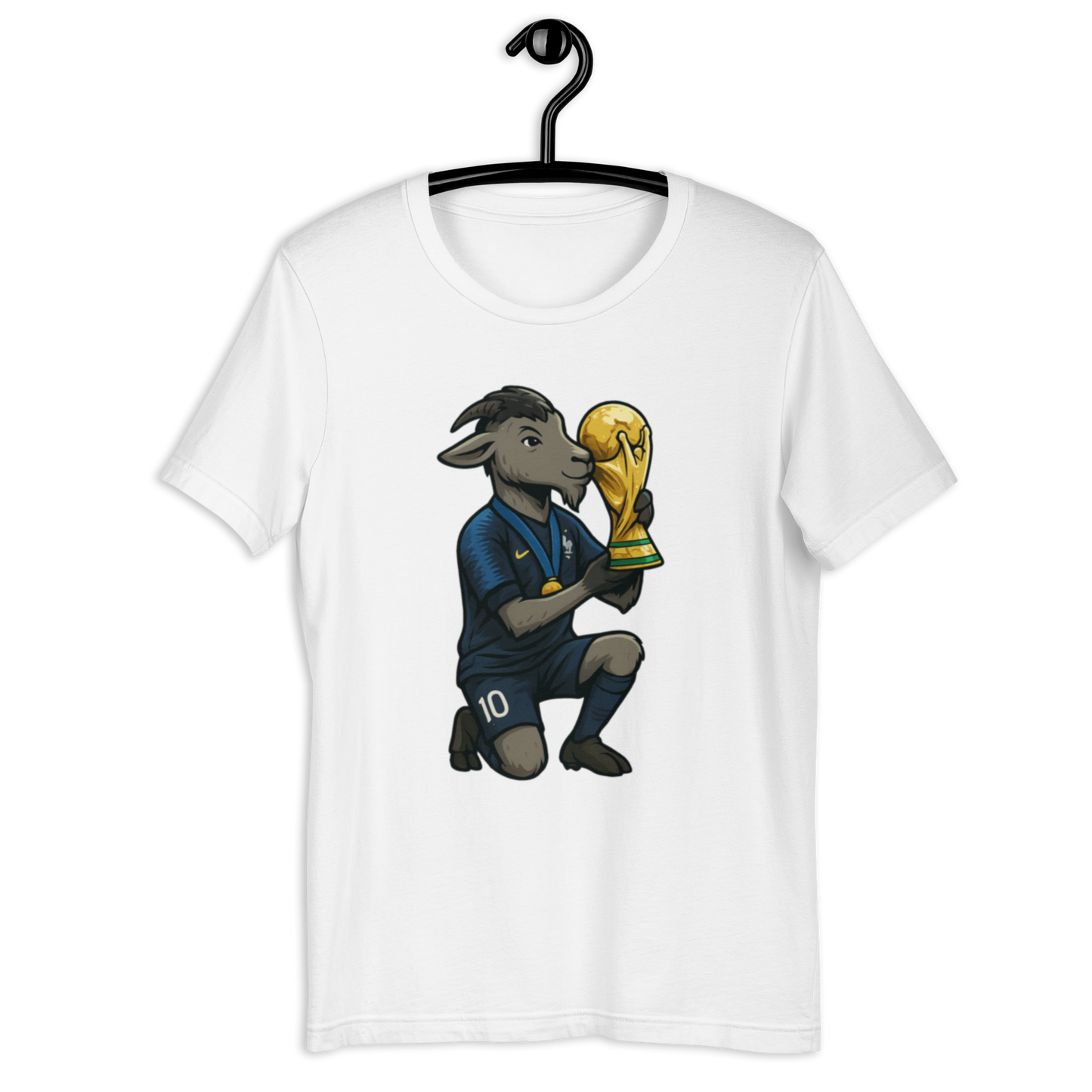 2018 World Cup Trophy GOAT Moment - Unisex garment-dyed heavyweight t-shirt