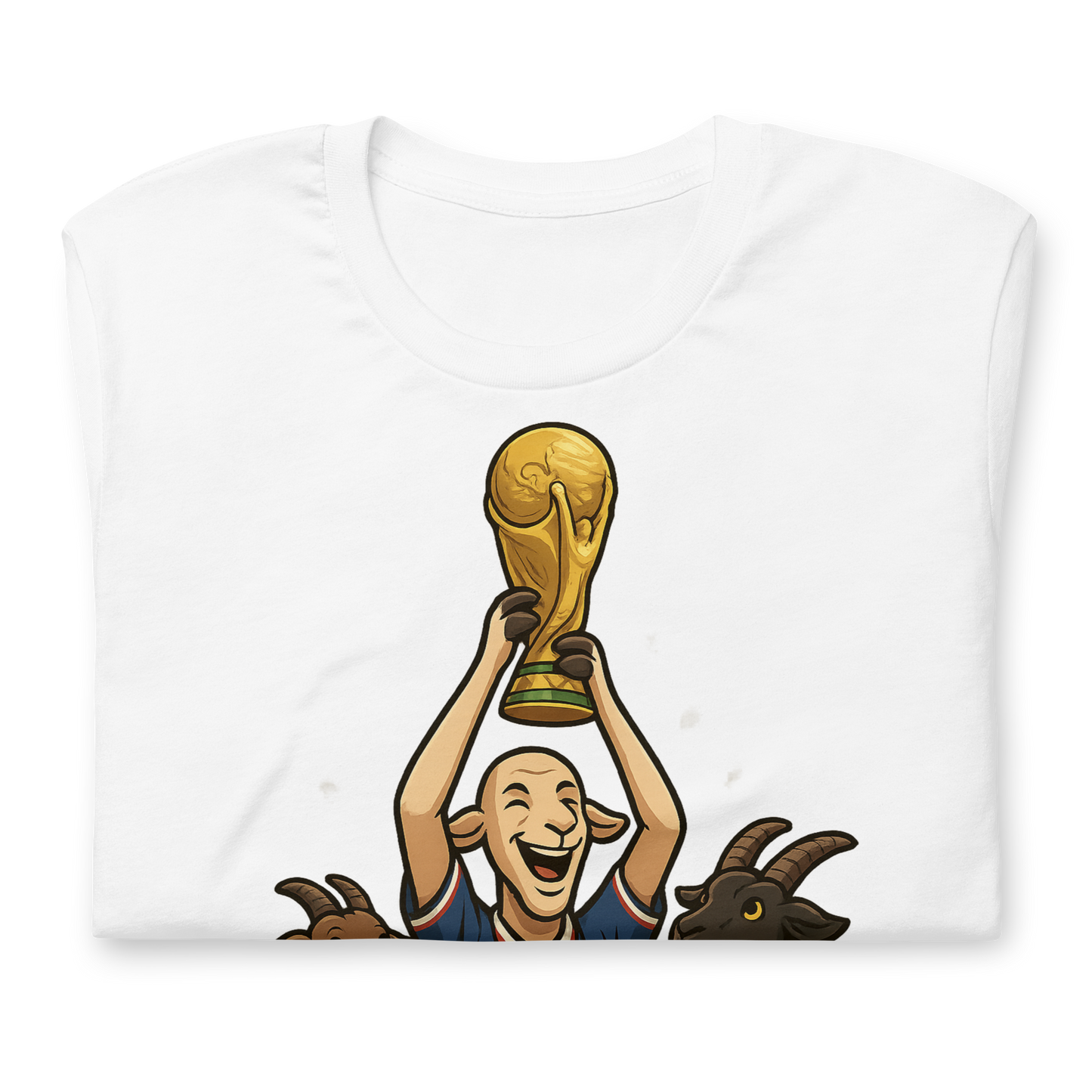 1998 World Cup Trophy GOAT Moment - Unisex garment-dyed heavyweight t-shirt