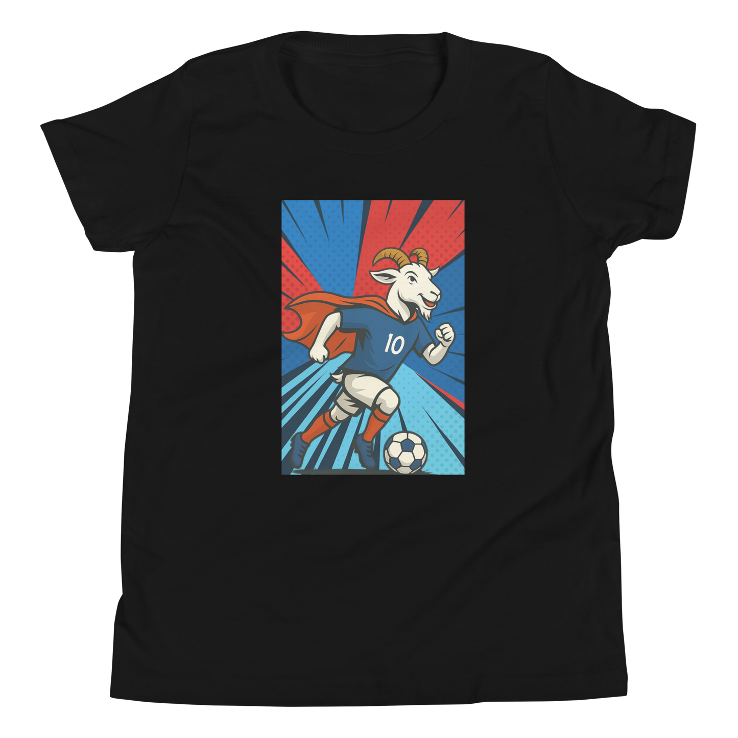 Mbappe inspired GOAT - Youth Short Sleeve T-Shirt