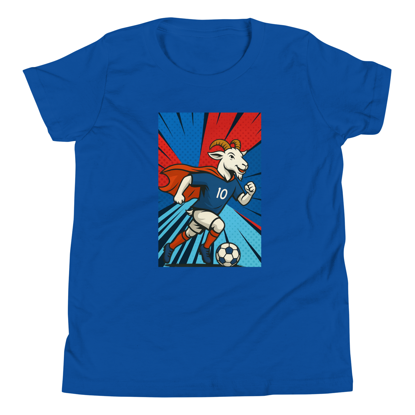 Mbappe inspired GOAT - Youth Short Sleeve T-Shirt